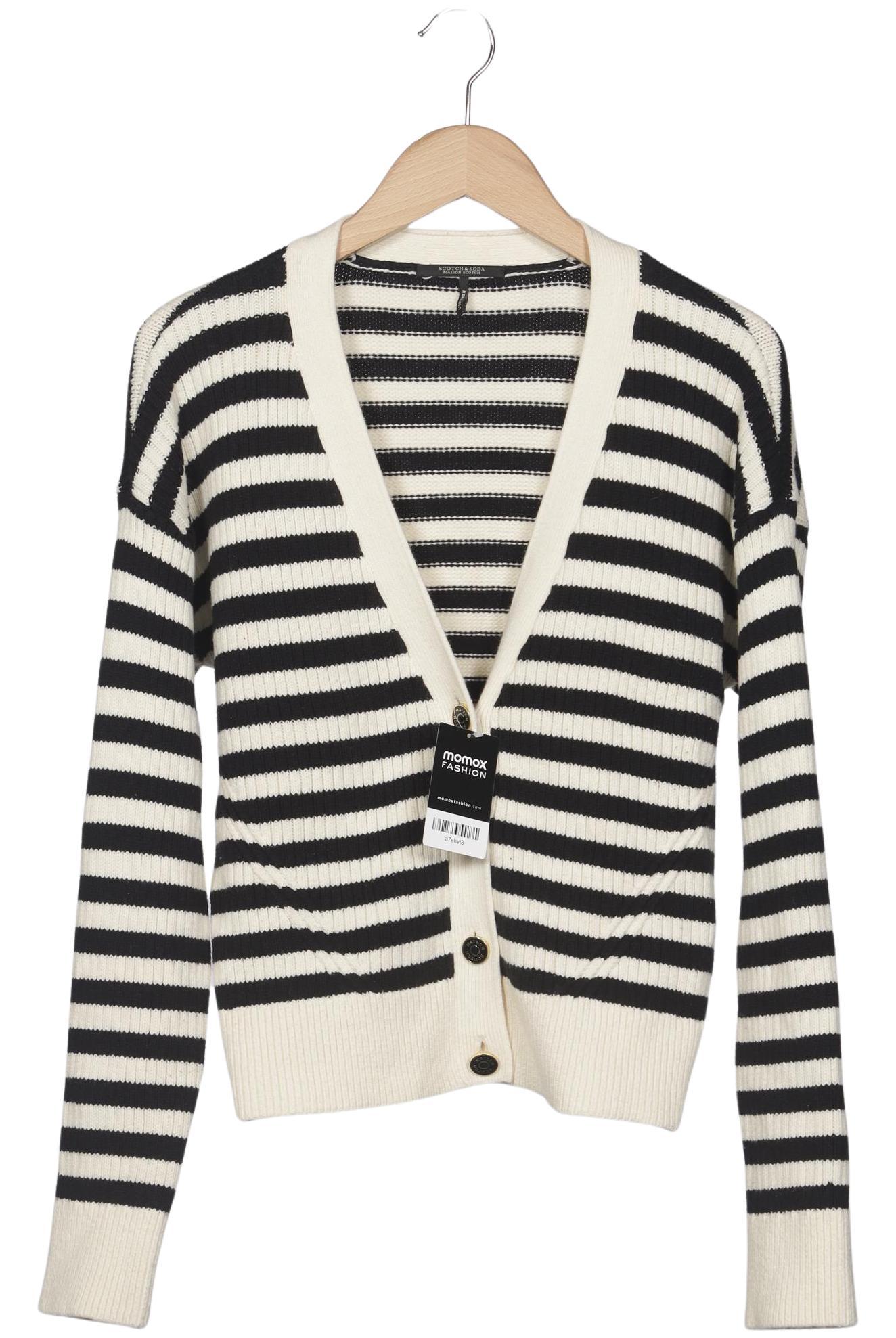 

Maison Scotch Damen Strickjacke, mehrfarbig, Gr. 38