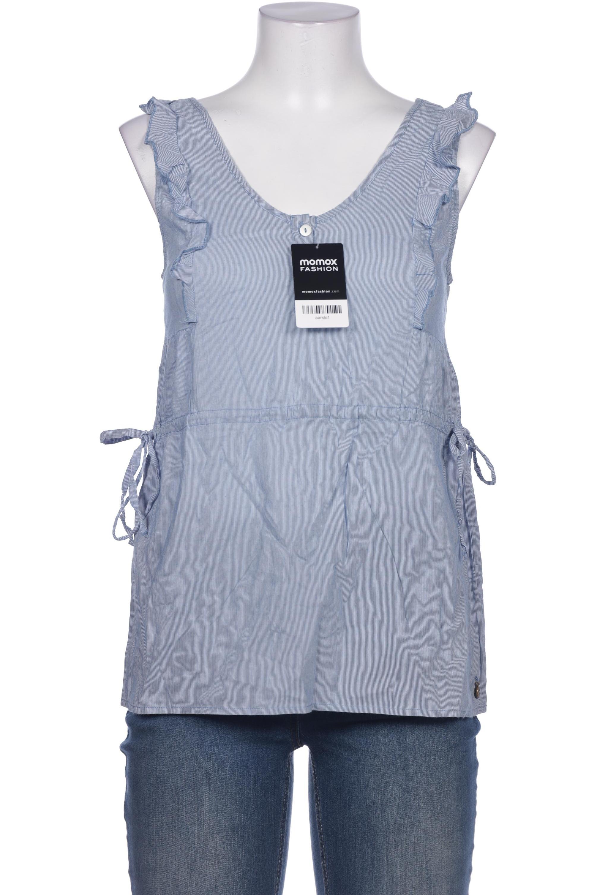 

Maison Scotch Damen Bluse, blau, Gr. 38