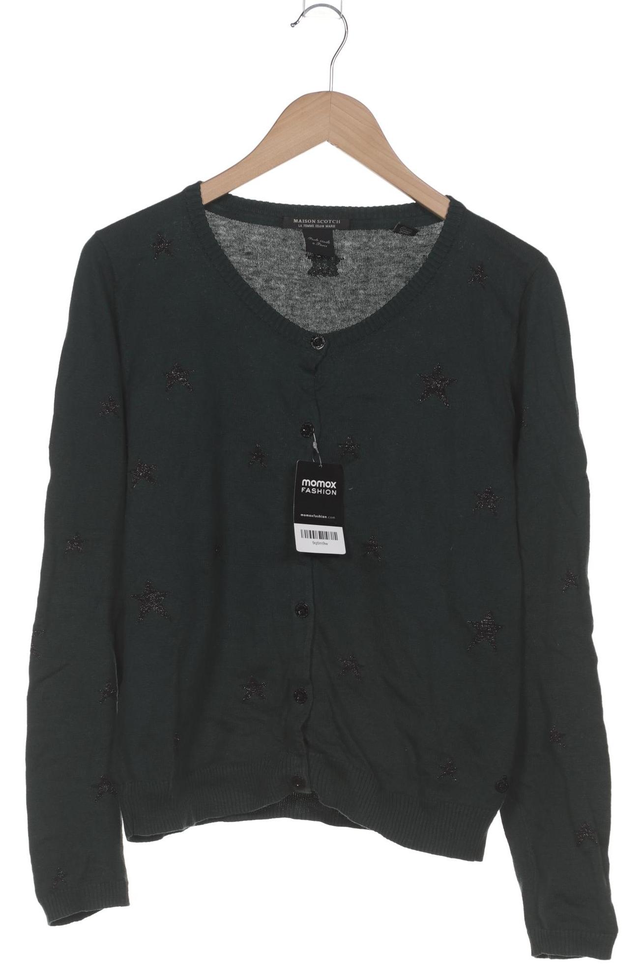 

Maison Scotch Damen Strickjacke, grün, Gr. 40