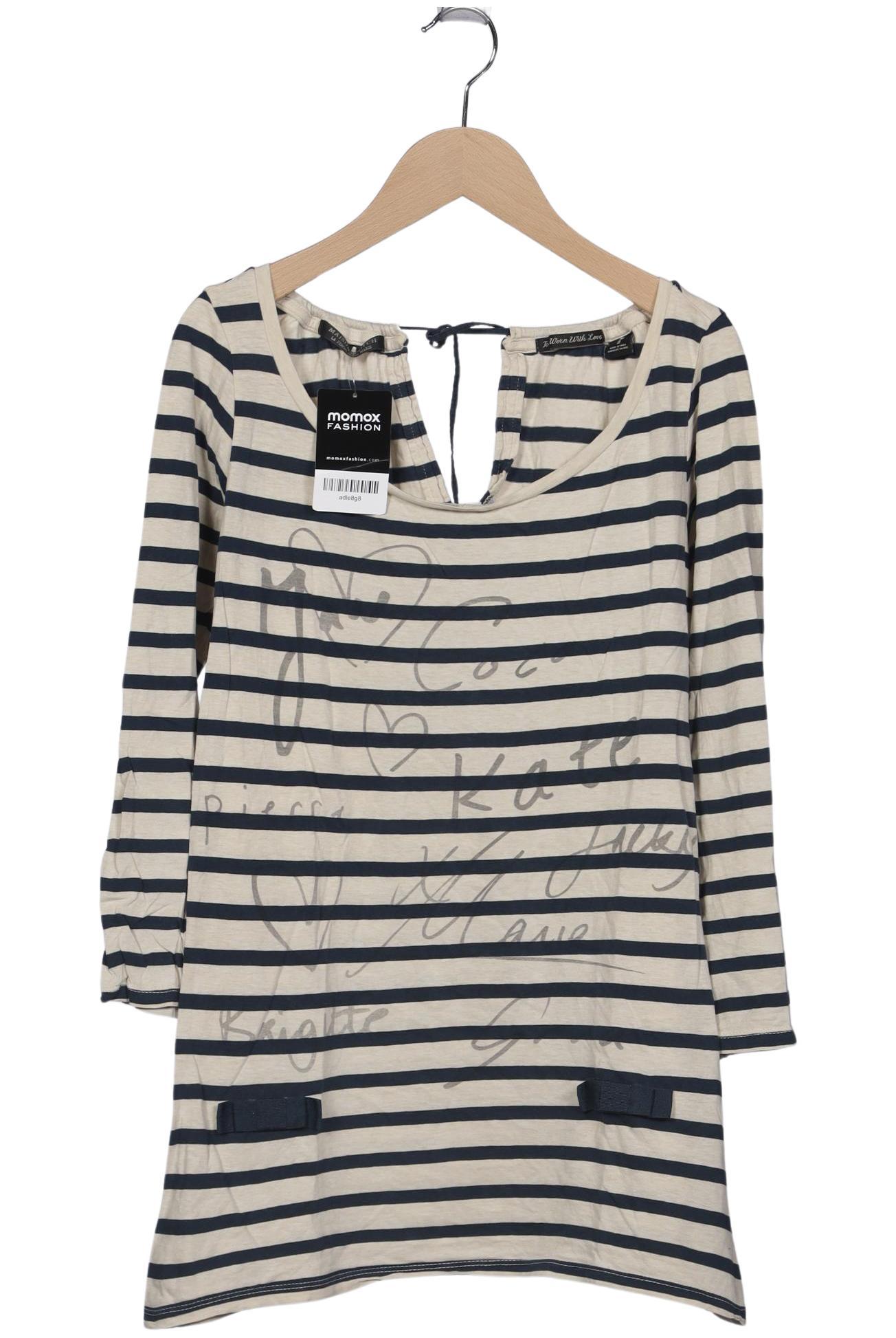

Maison Scotch Damen Langarmshirt, beige, Gr. 38