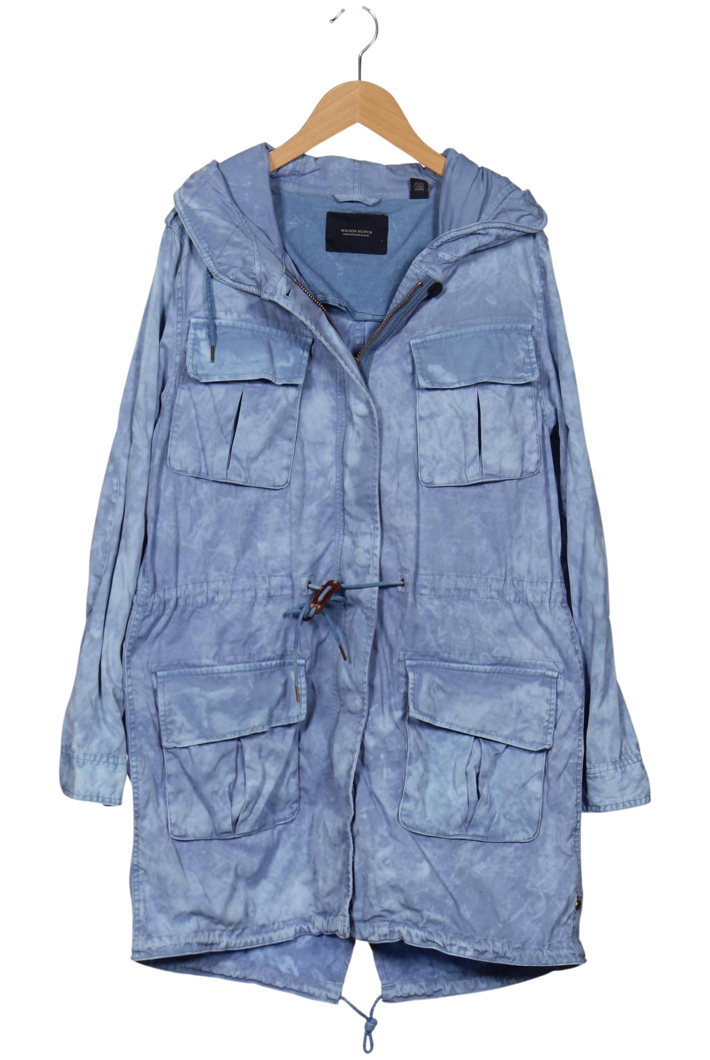 

Maison Scotch Damen Mantel, blau, Gr. 40