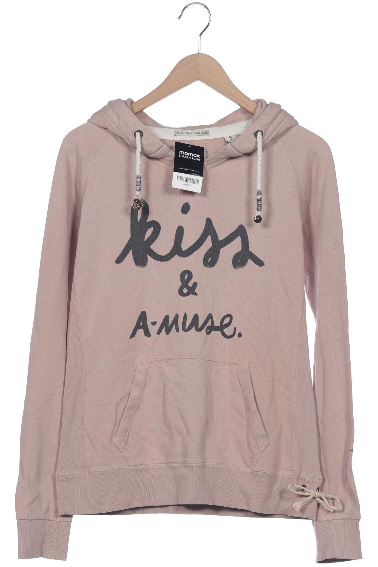 

Maison Scotch Damen Kapuzenpullover, beige, Gr. 40
