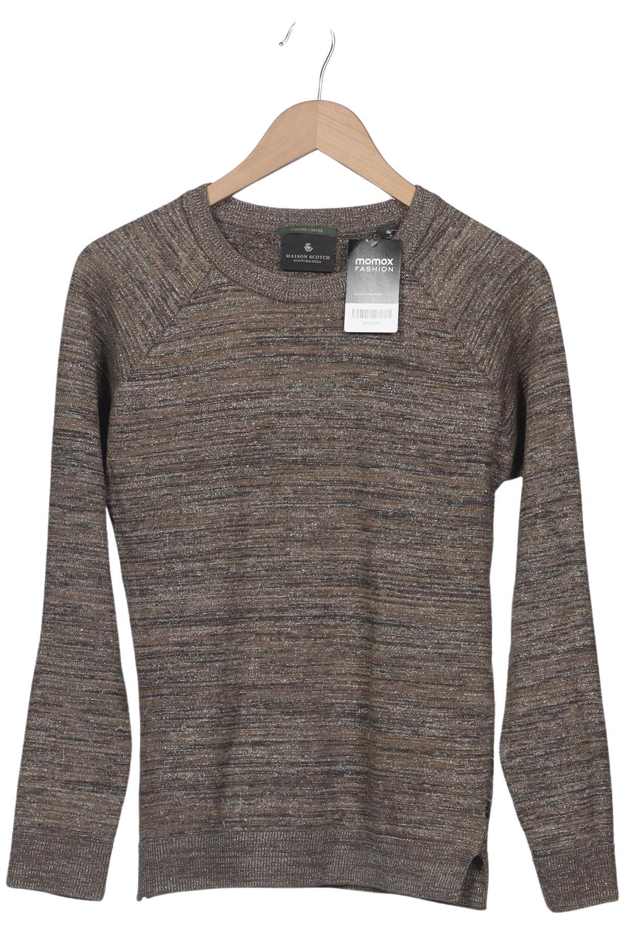 

Maison Scotch Damen Pullover, braun, Gr. 38