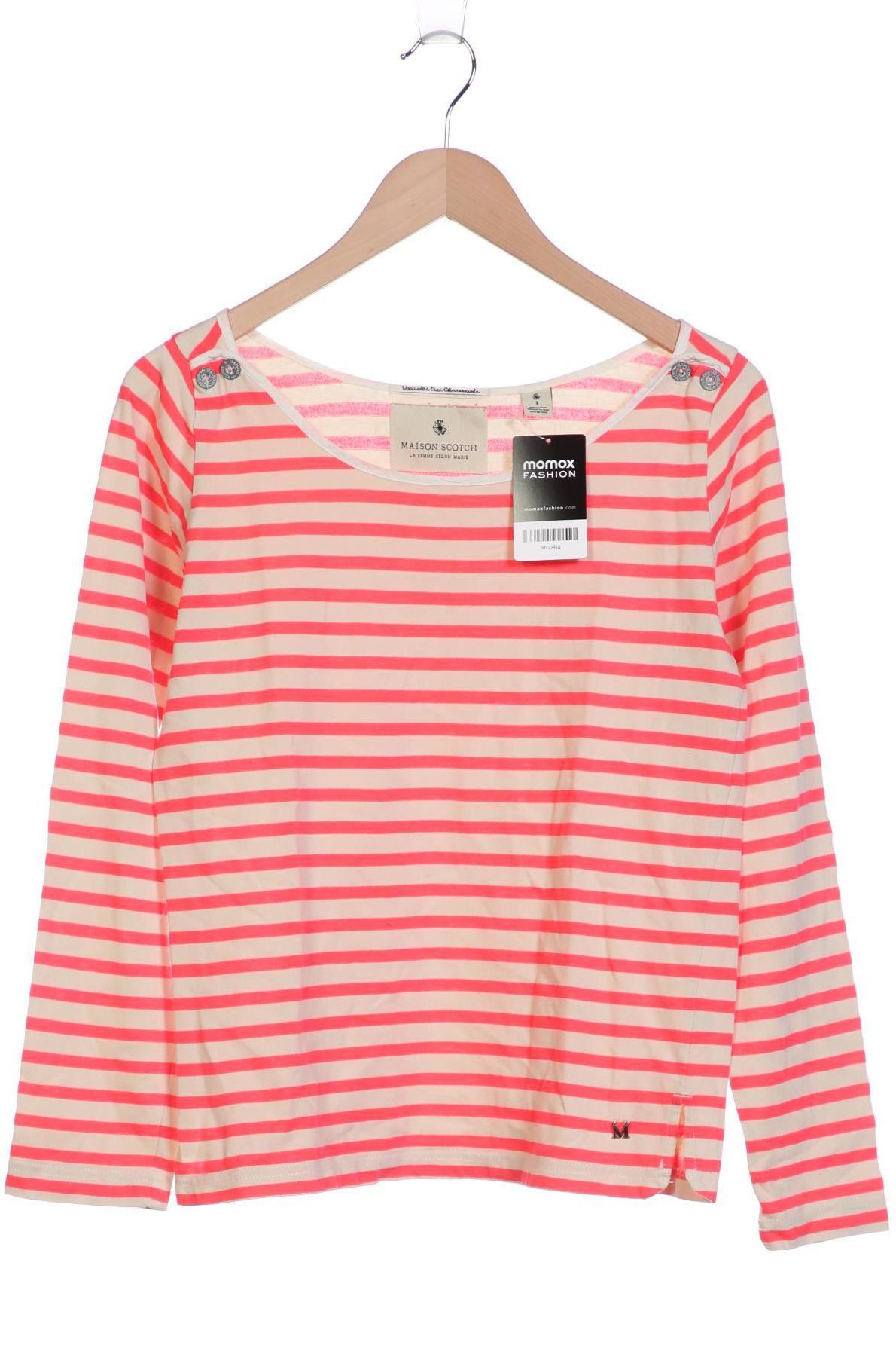 

Maison Scotch Damen Langarmshirt, beige, Gr. 36