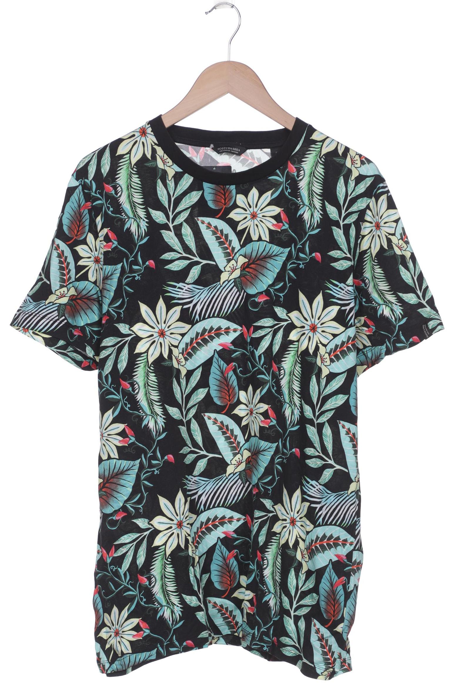 

Maison Scotch Damen T-Shirt, schwarz