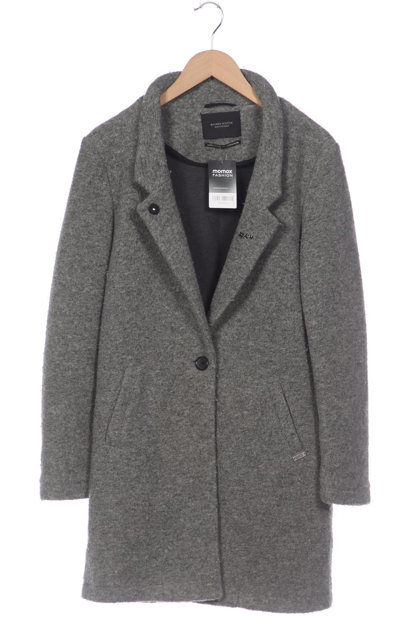 

Maison Scotch Damen Mantel, grau, Gr. 40