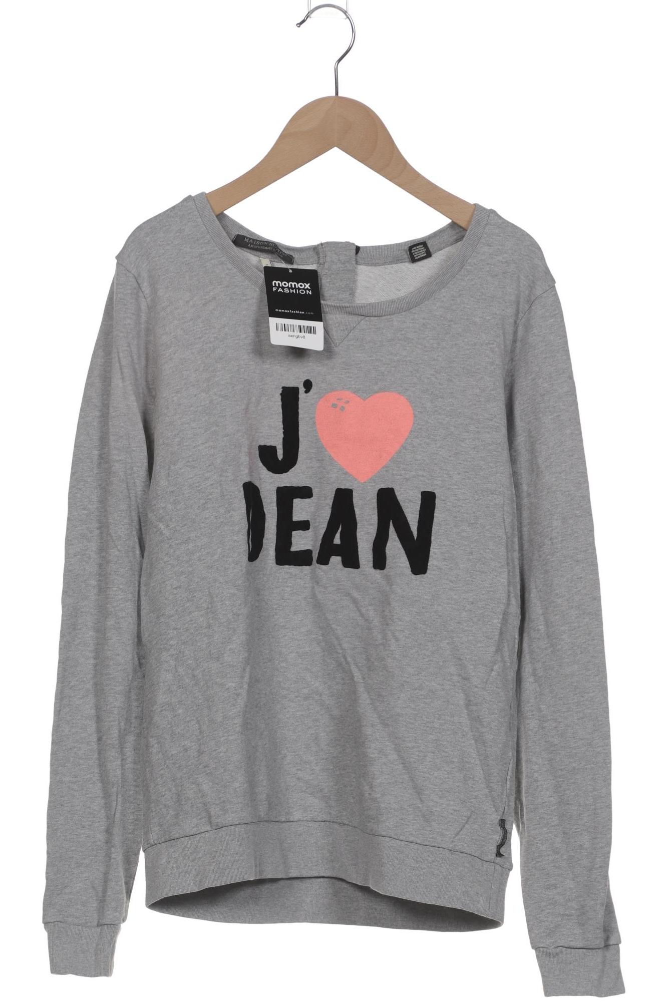 

Maison Scotch Damen Sweatshirt, grau, Gr. 38