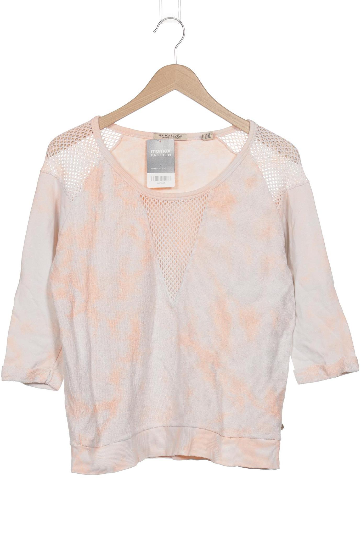 

Maison Scotch Damen Sweatshirt, orange, Gr. 38