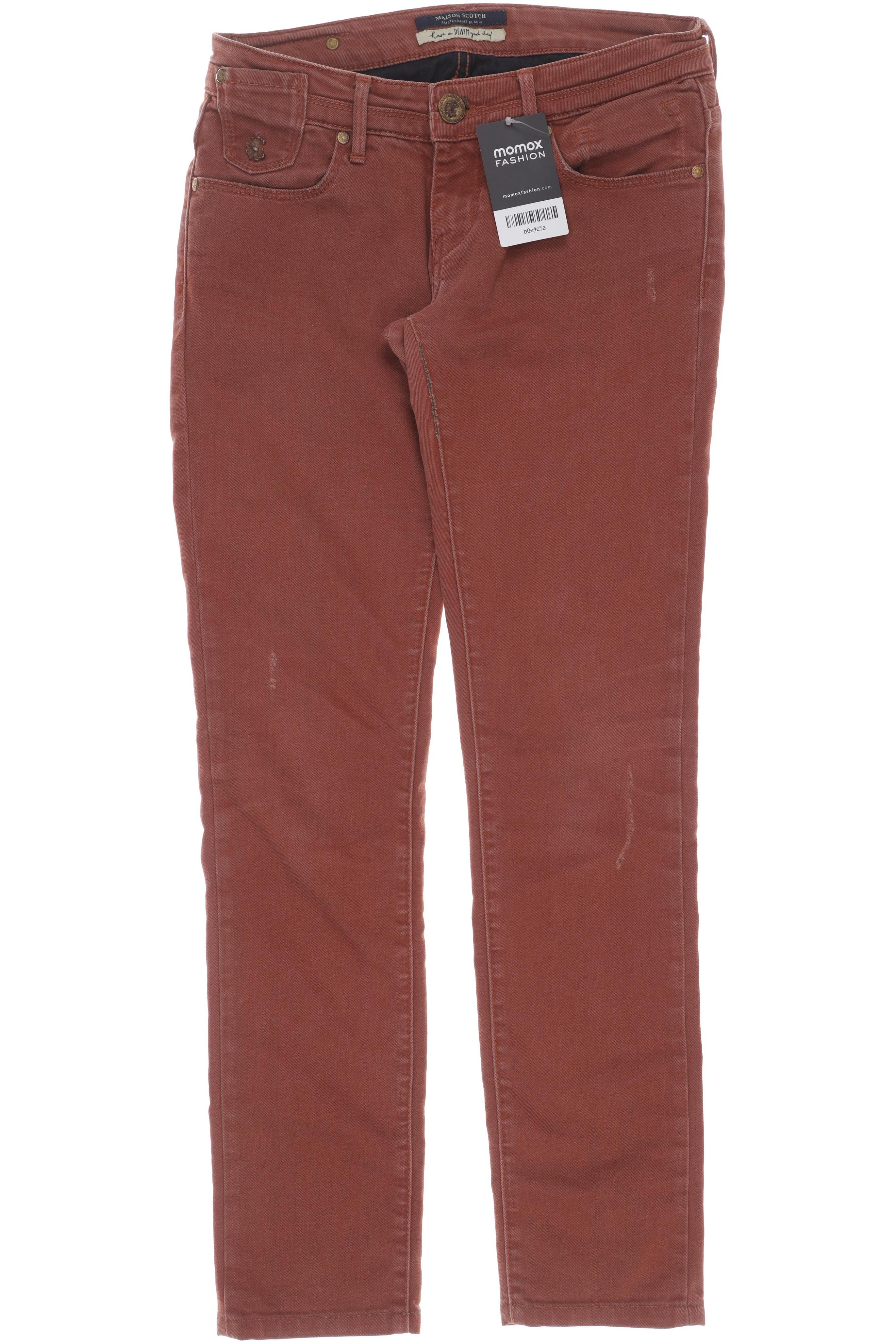 

Maison Scotch Damen Jeans, rot, Gr. 26