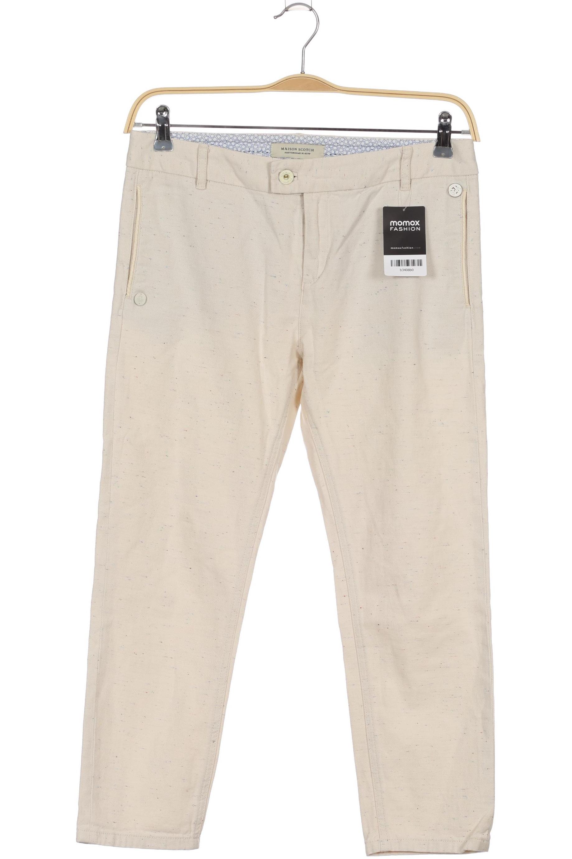 

Maison Scotch Damen Stoffhose, beige, Gr. 28