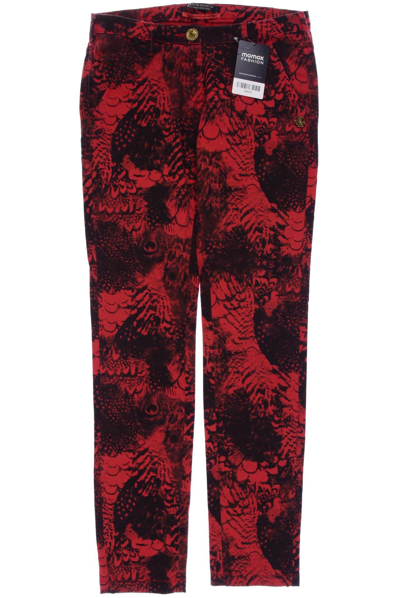 

Maison Scotch Damen Jeans, rot