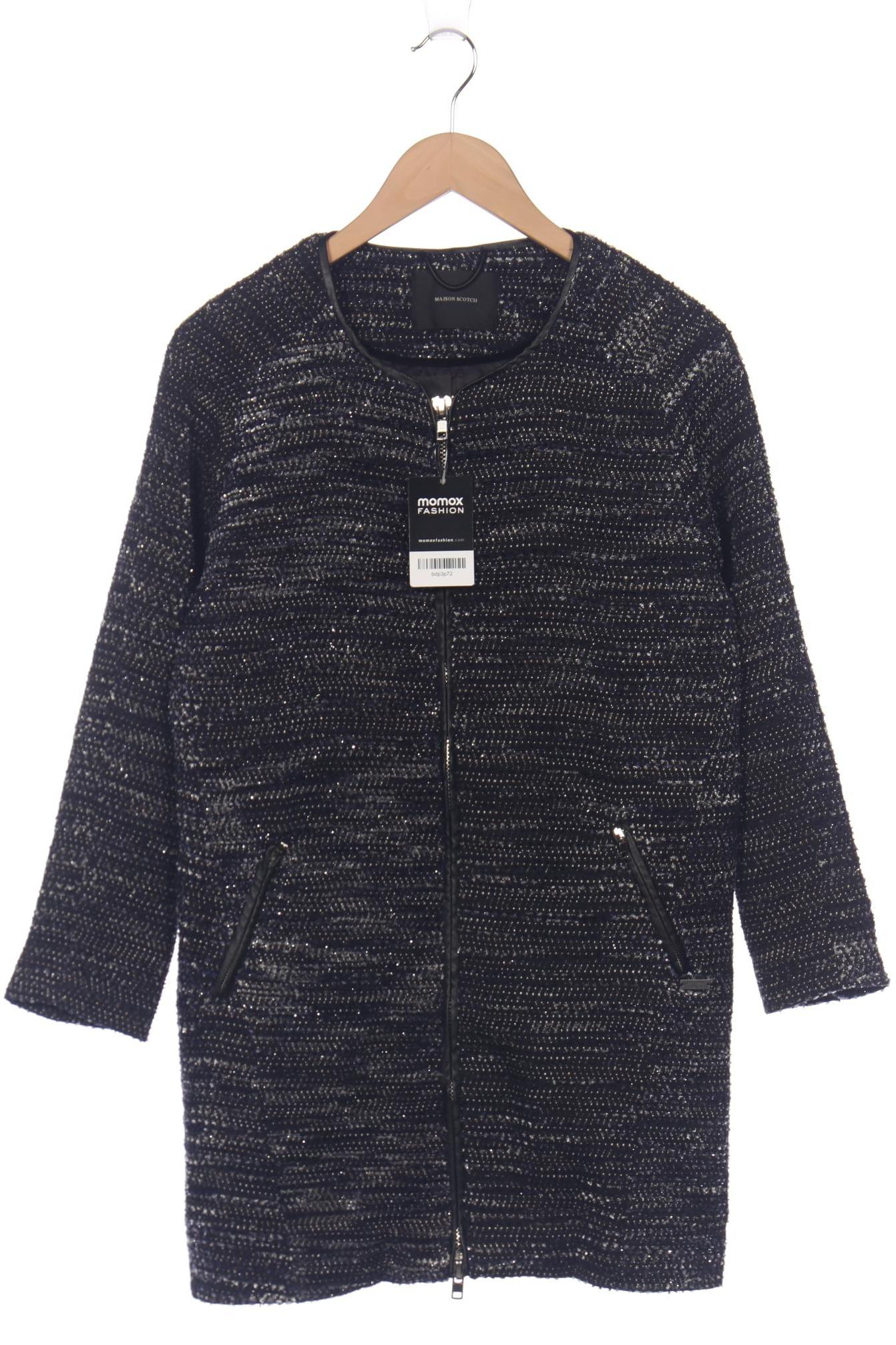 

Maison Scotch Damen Mantel, schwarz, Gr. 38