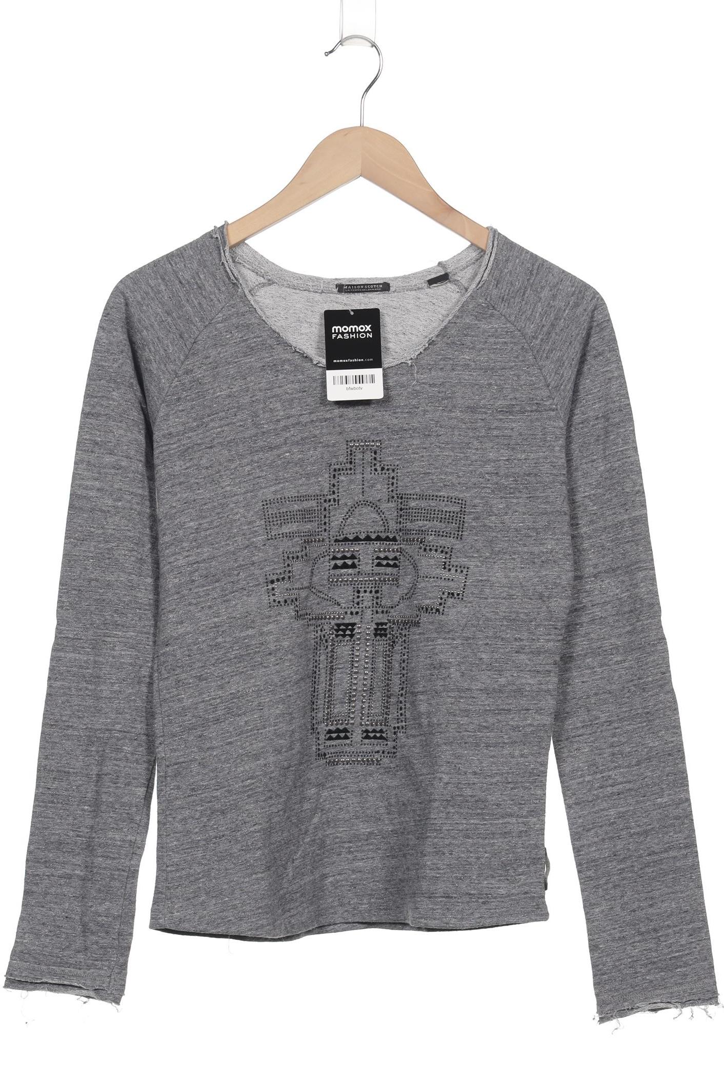 

Maison Scotch Damen Sweatshirt, grau, Gr. 38