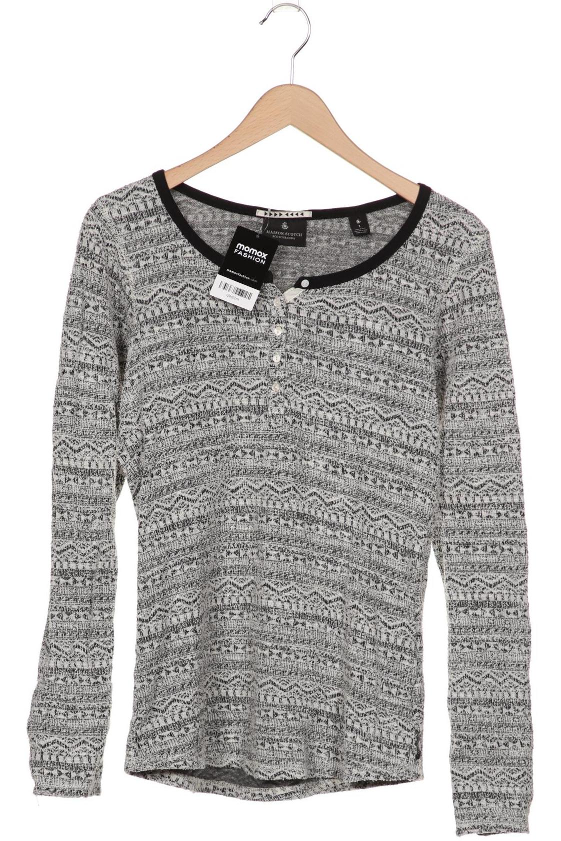 

Maison Scotch Damen Pullover, grau, Gr. 36