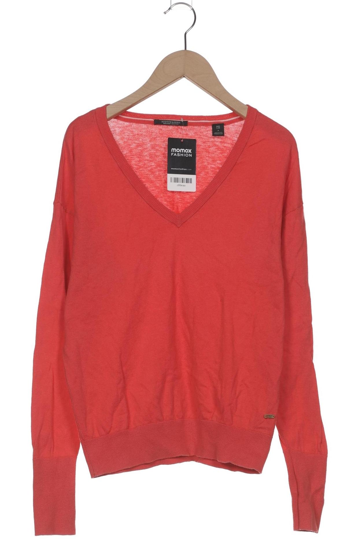 

Maison Scotch Damen Pullover, rot, Gr. 36