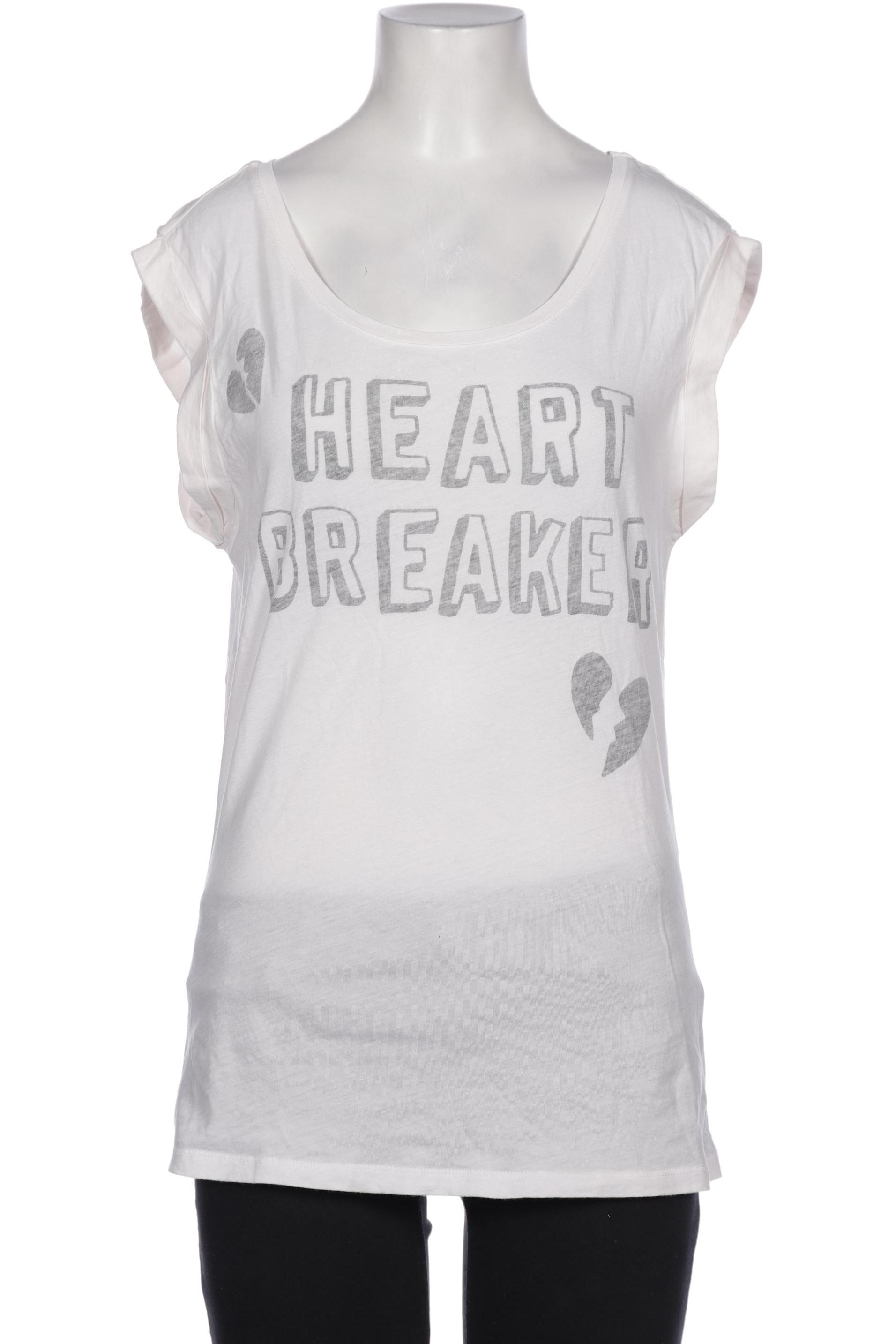 

Maison Scotch Damen T-Shirt, cremeweiß, Gr. 38