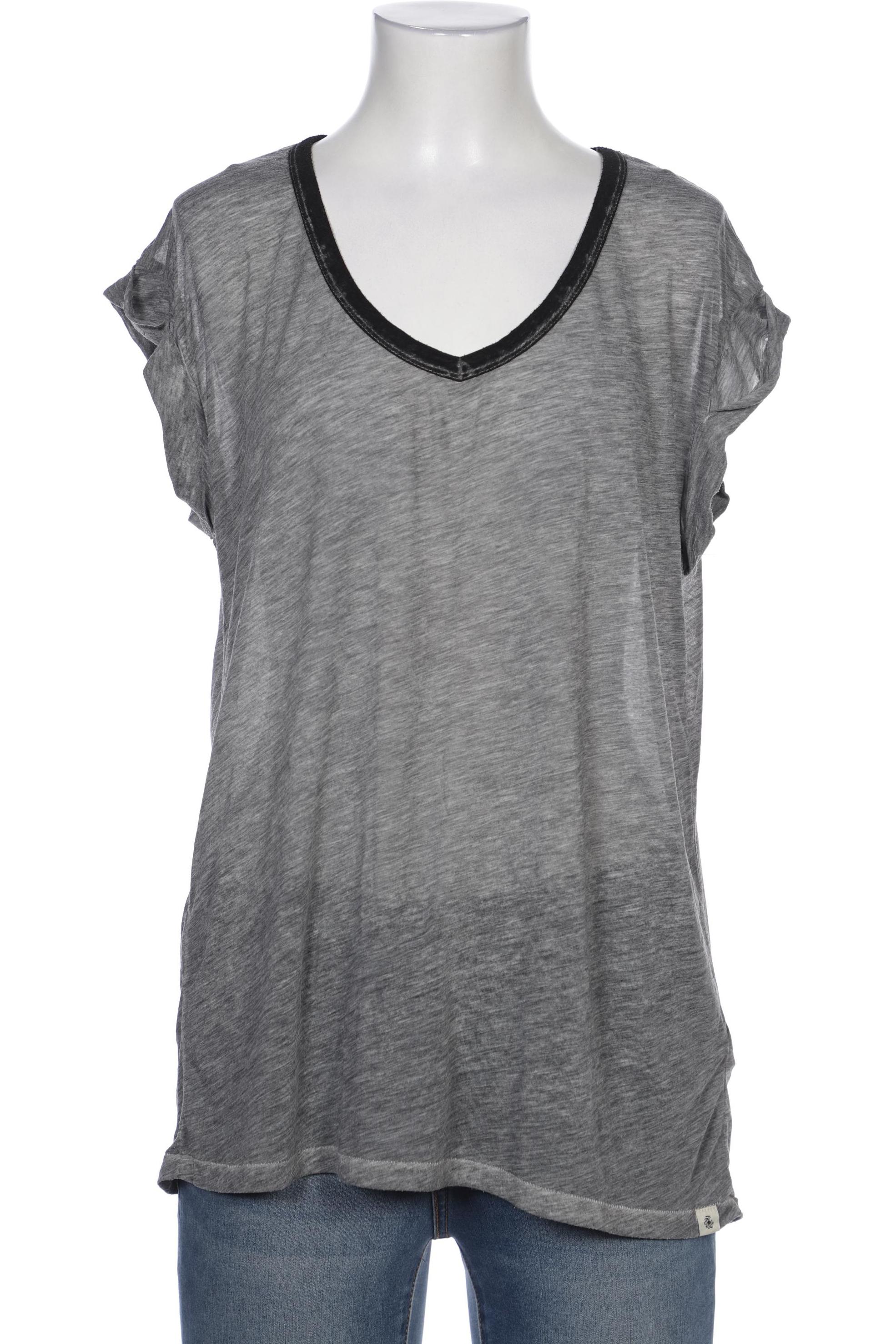 

Maison Scotch Damen T-Shirt, grau, Gr. 36