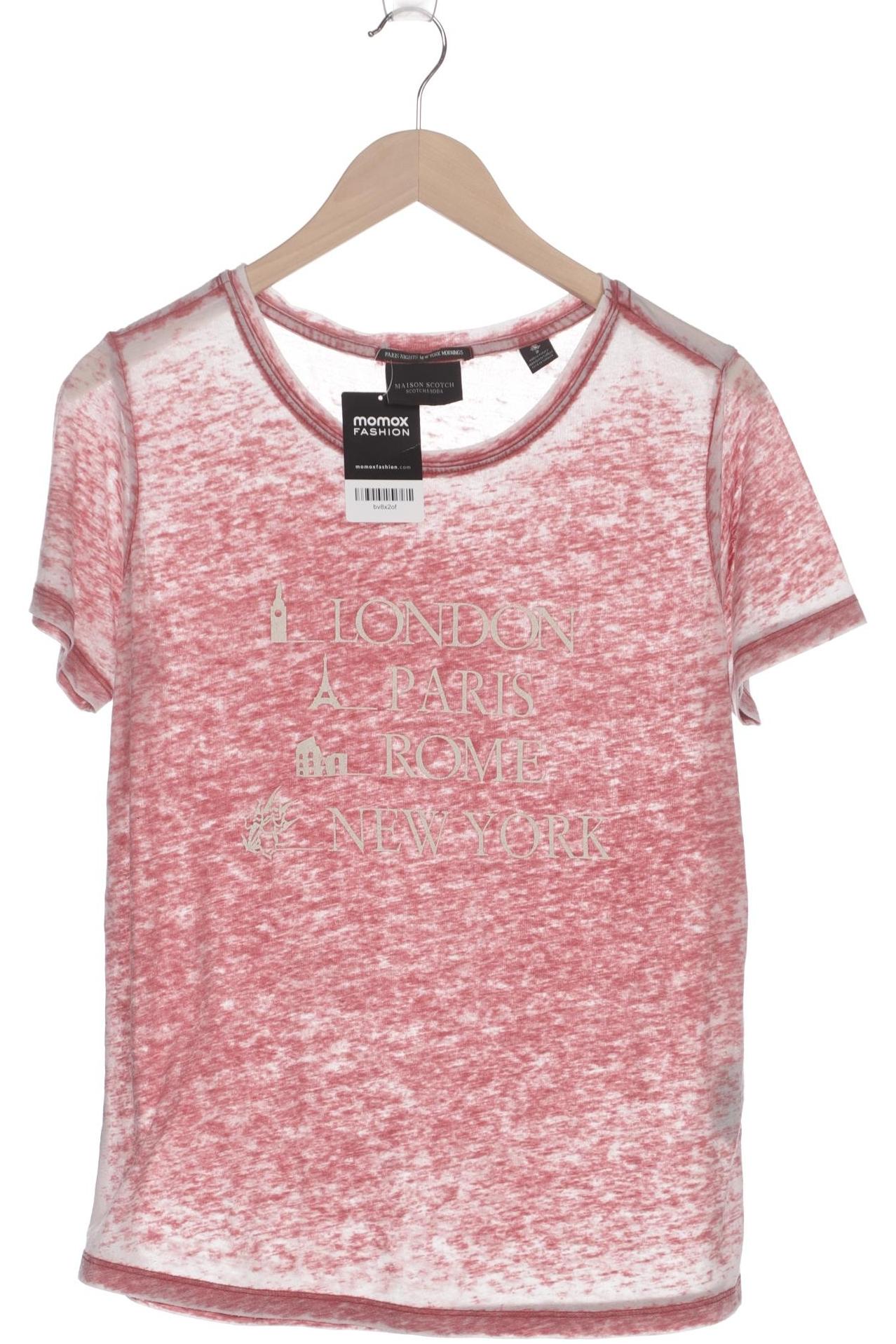 

Maison Scotch Damen T-Shirt, pink, Gr. 36