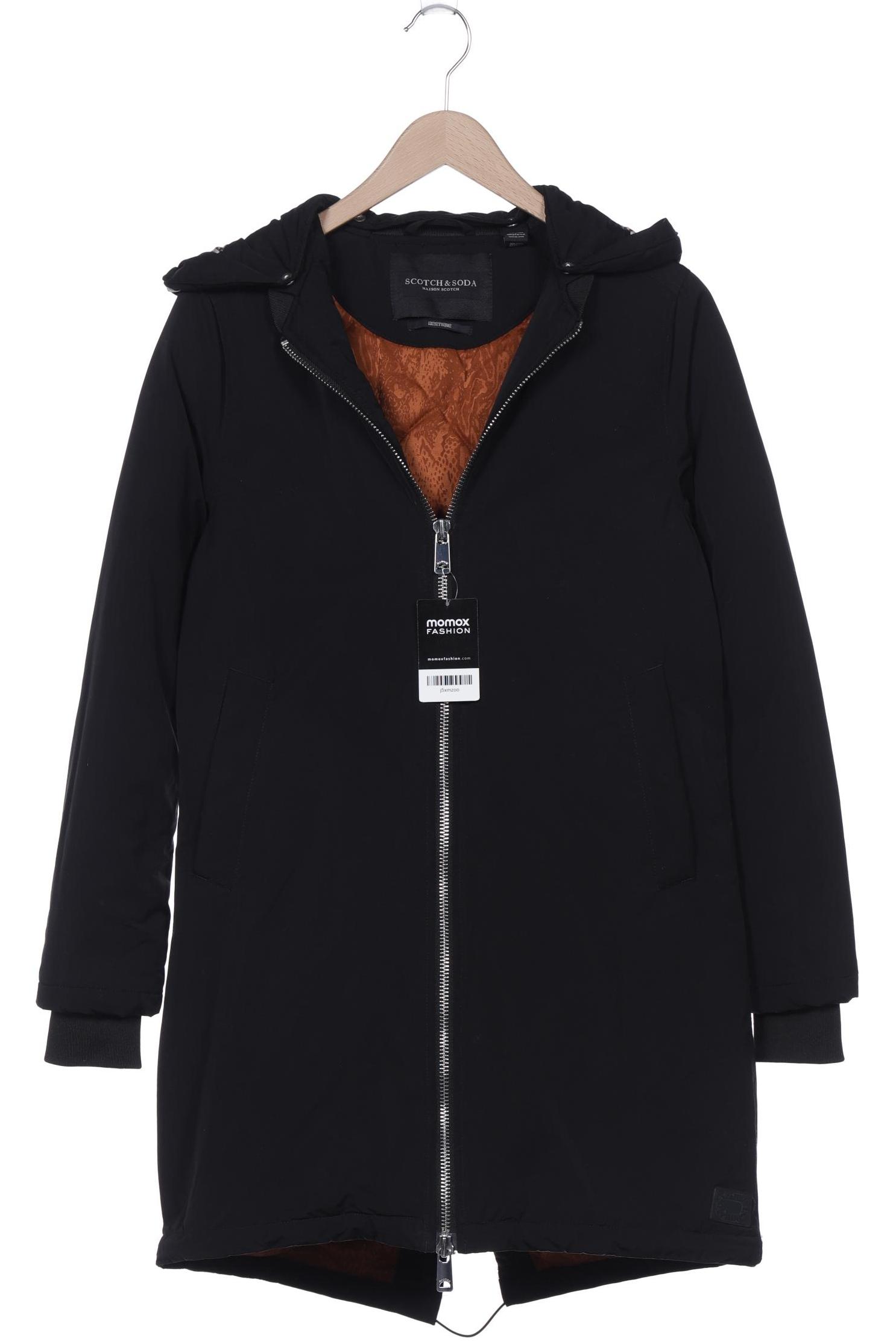 

Maison Scotch Damen Mantel, schwarz, Gr. 34