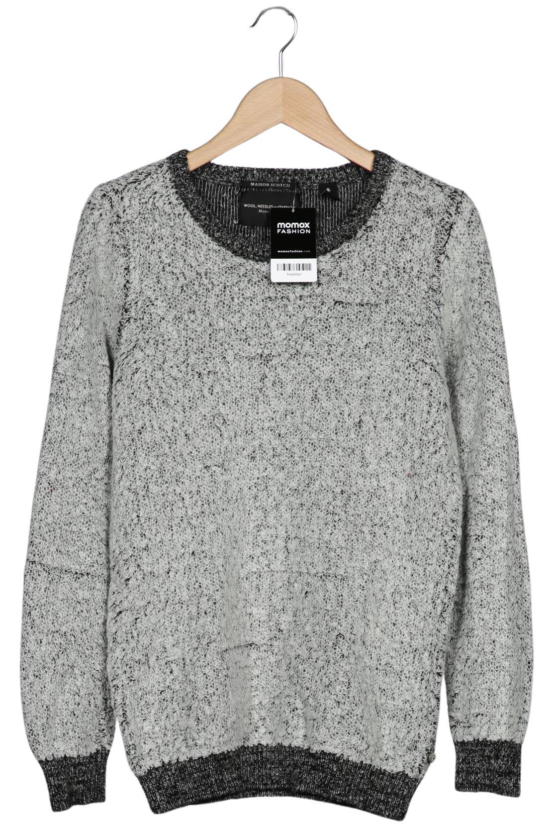

Maison Scotch Damen Pullover, grau, Gr. 38