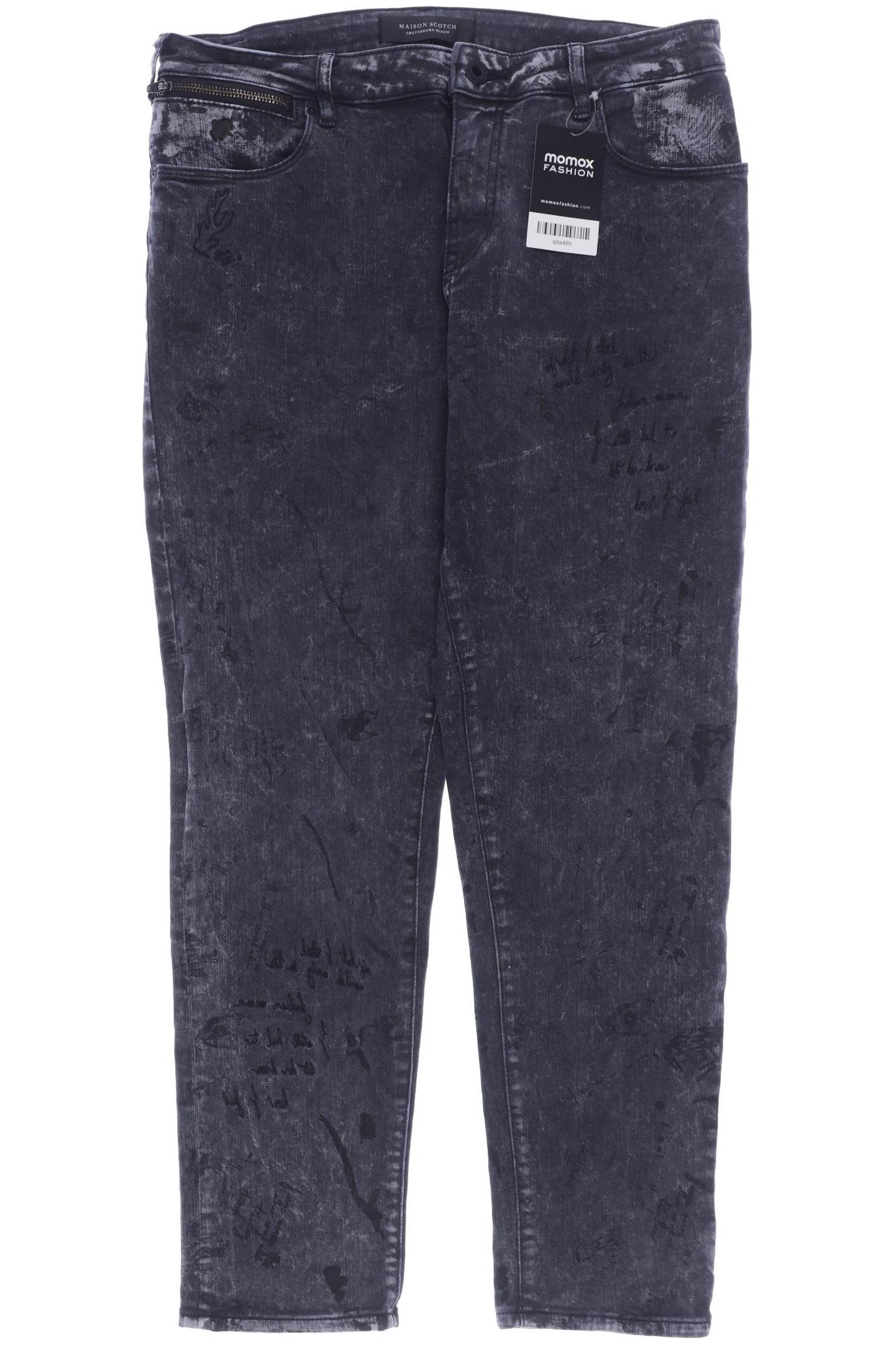 

Maison Scotch Damen Jeans, grau, Gr. 28
