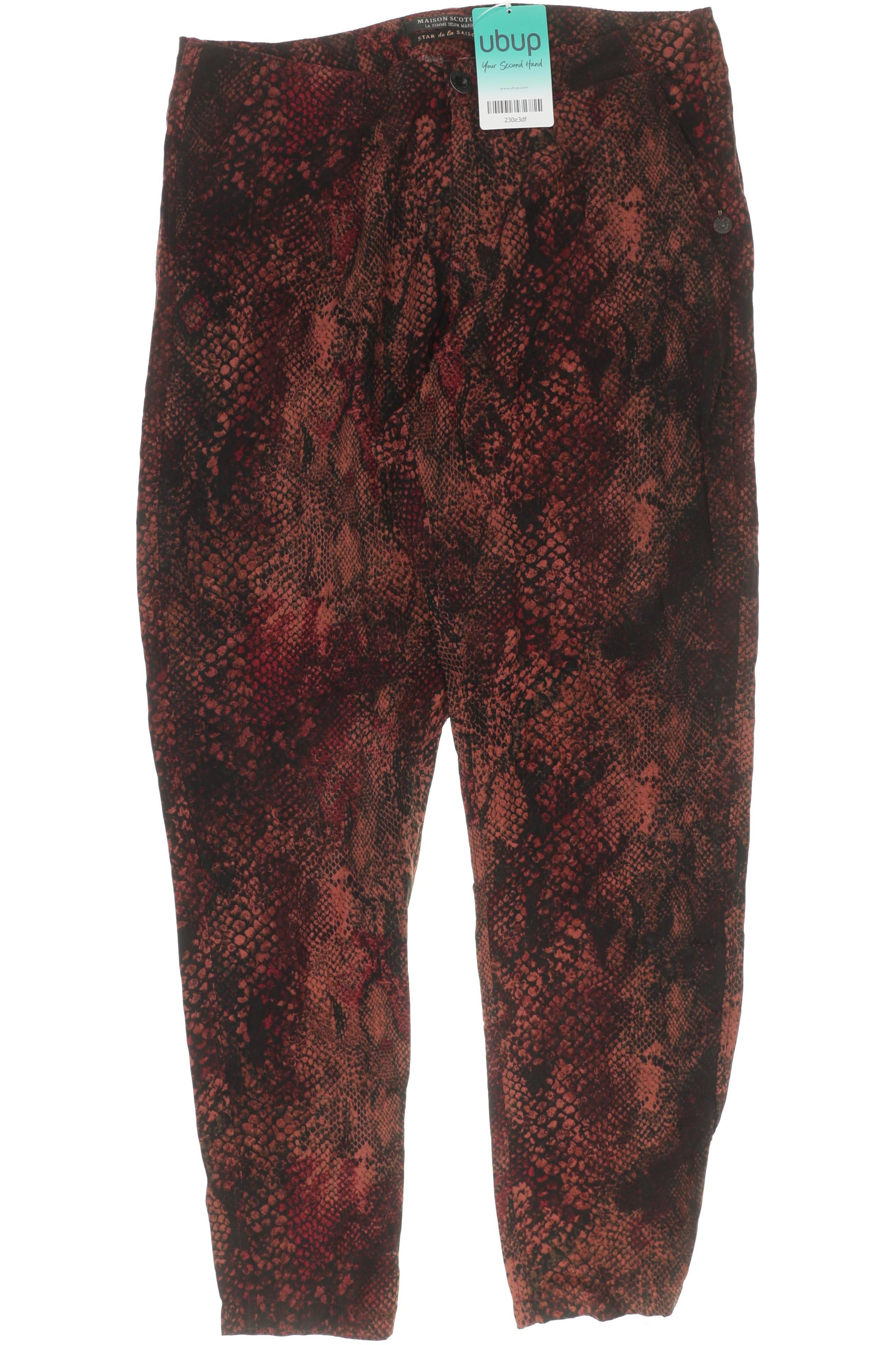

Maison Scotch Damen Stoffhose, rot, Gr. 29