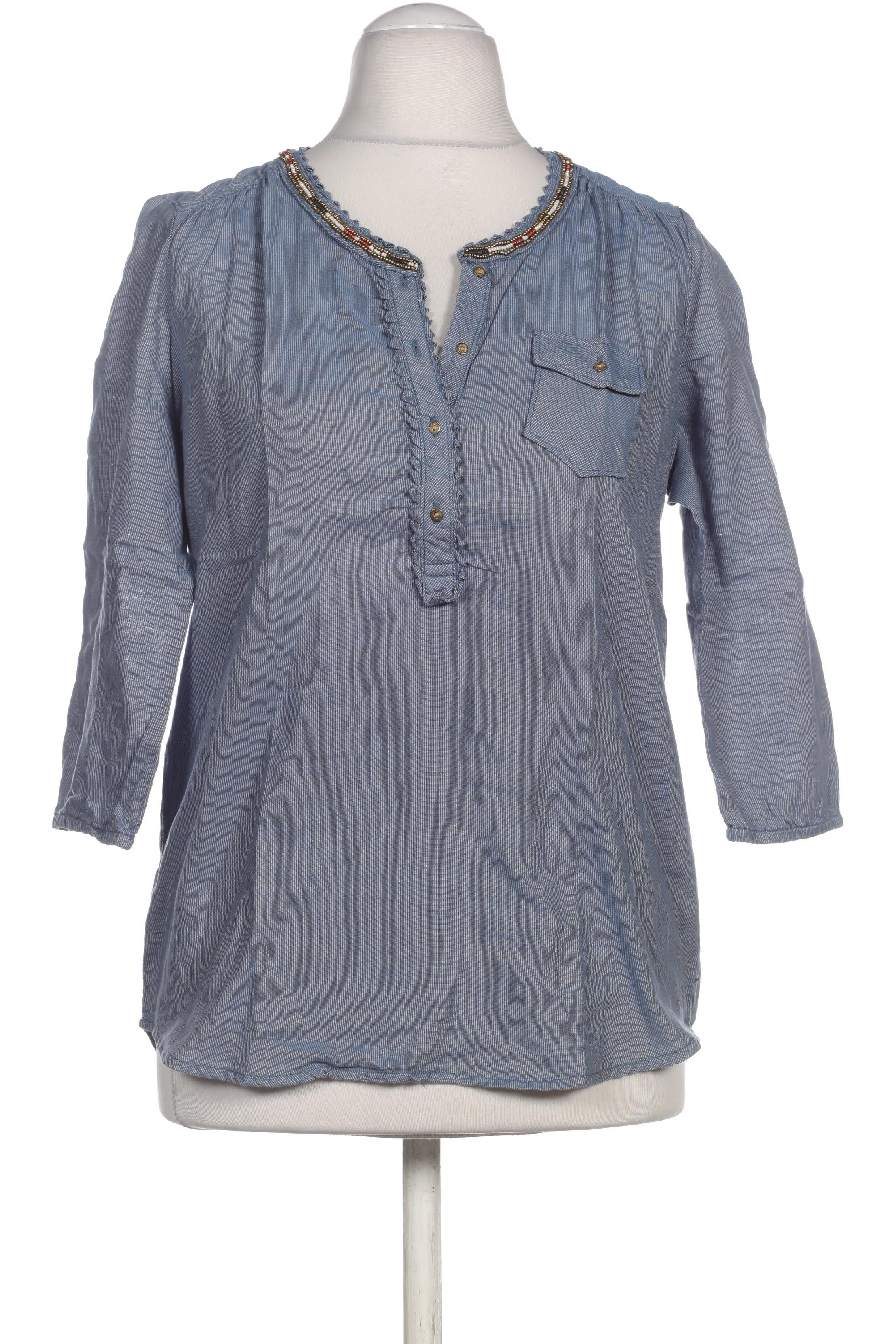 

Maison Scotch Damen Bluse, blau, Gr. 38