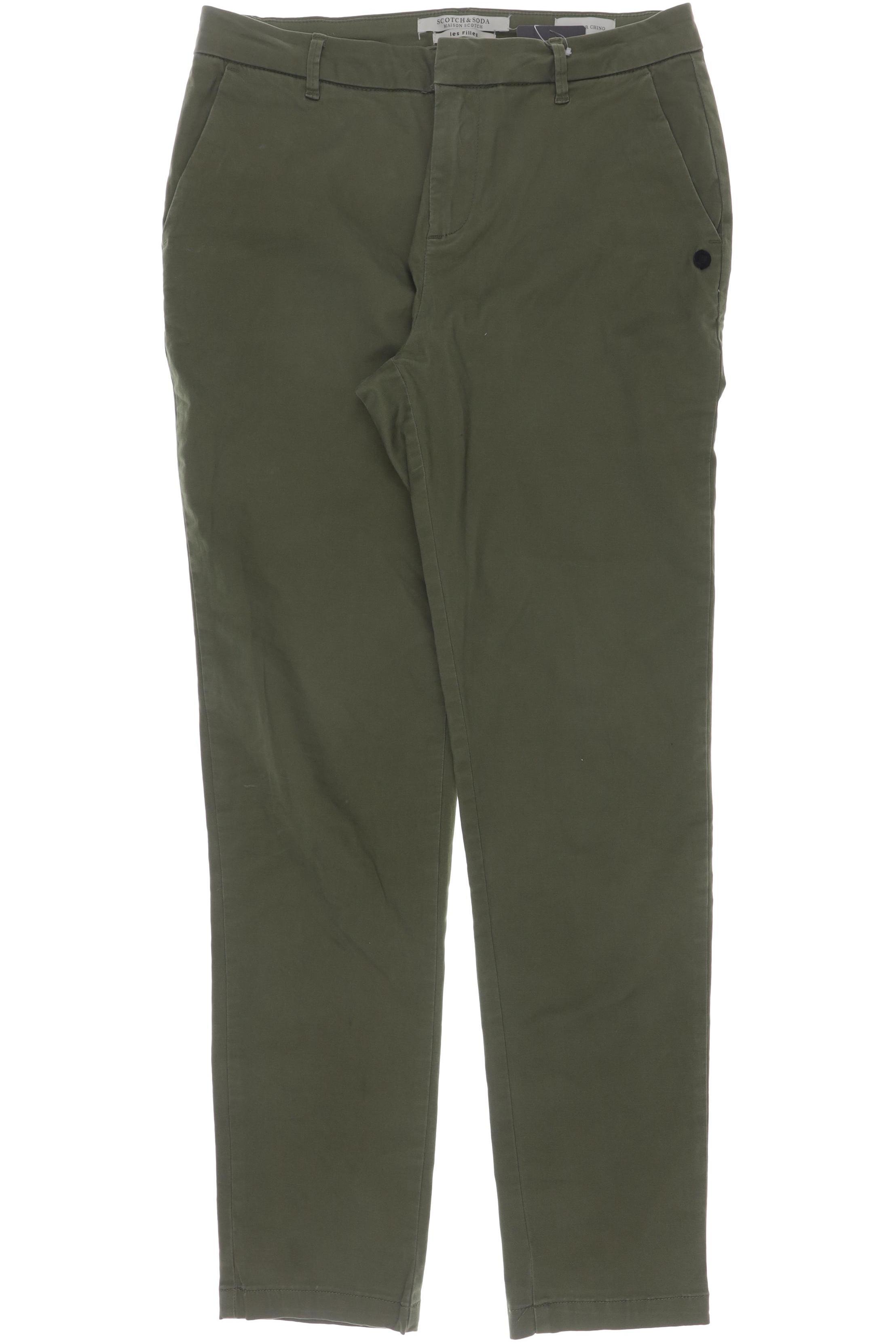 

Maison Scotch Damen Stoffhose, grün, Gr. 25