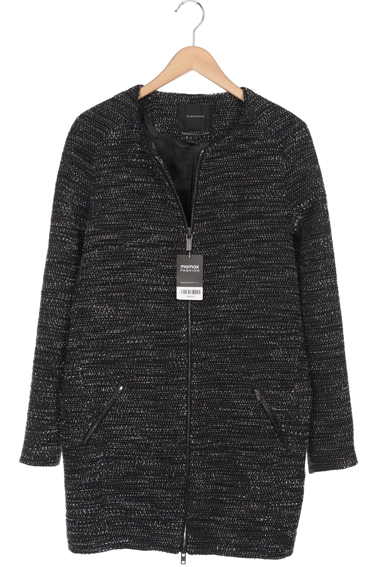 

Maison Scotch Damen Mantel, schwarz, Gr. 42