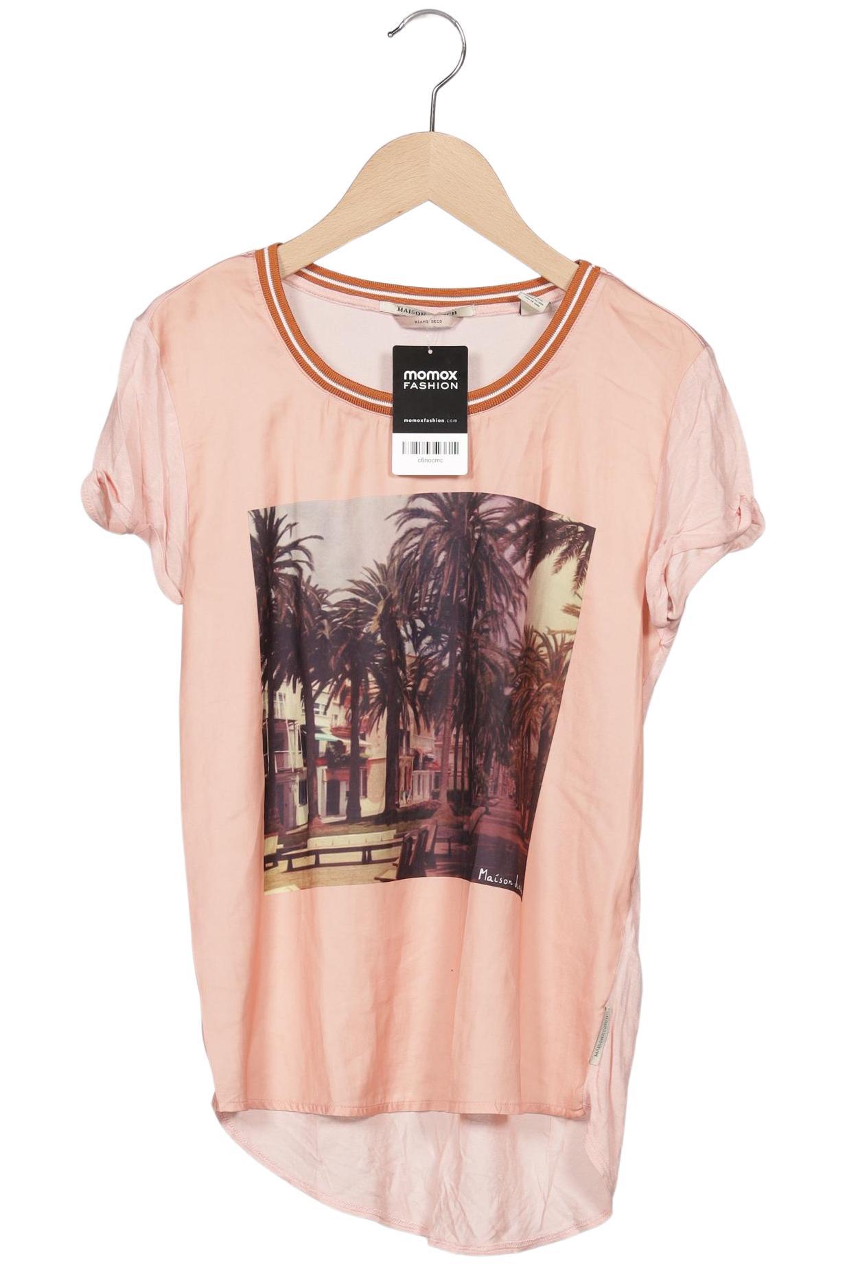 

Maison Scotch Damen T-Shirt, pink, Gr. 36