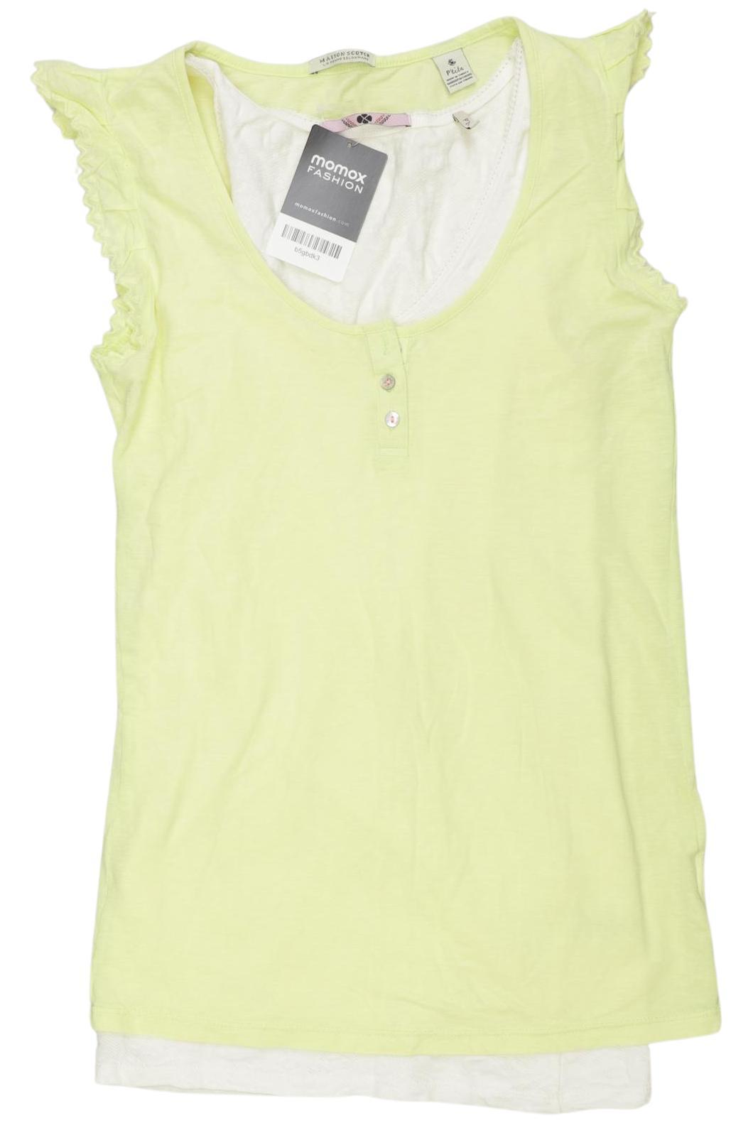 

Maison Scotch Damen Top, gelb, Gr. 34