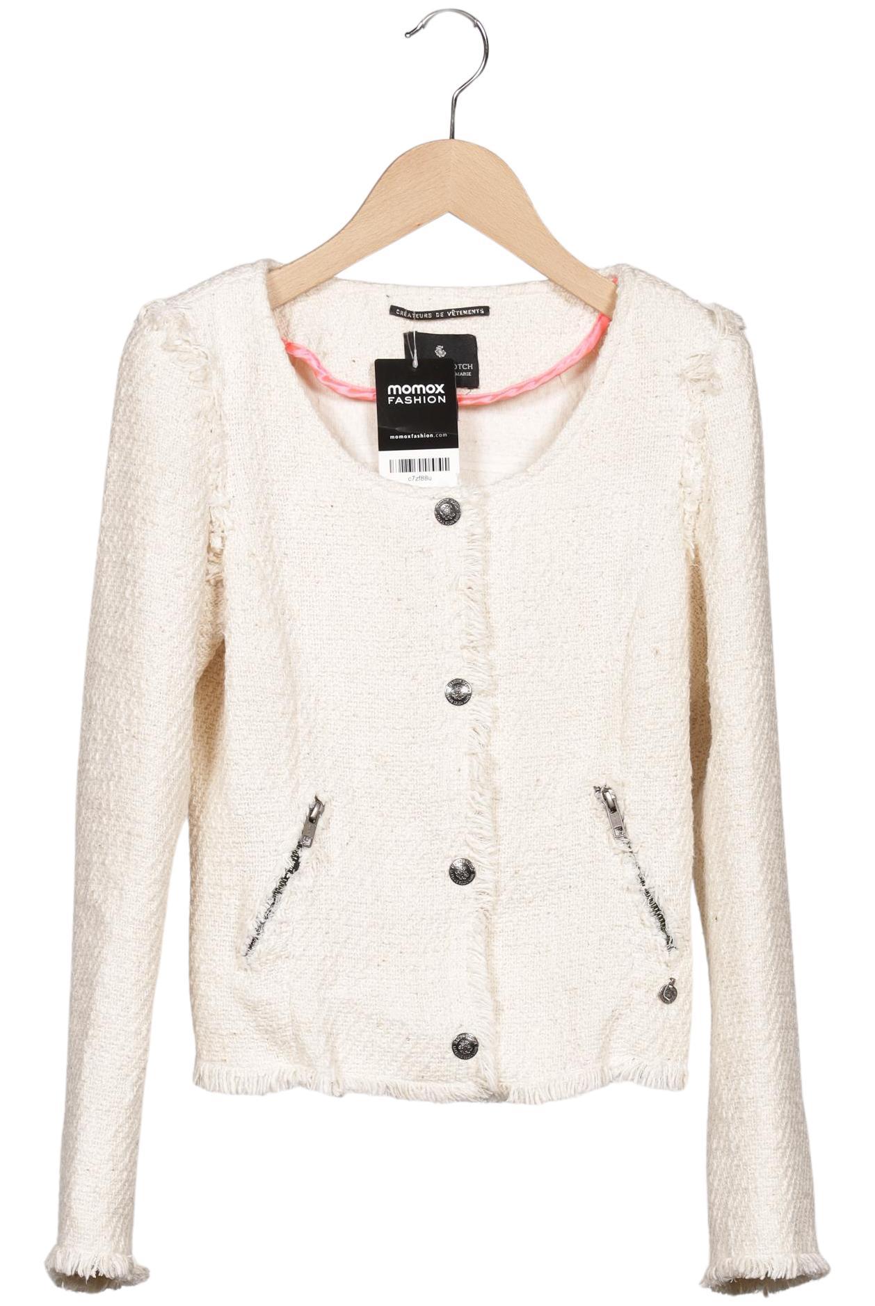 

Maison Scotch Damen Jacke, cremeweiß, Gr. 34