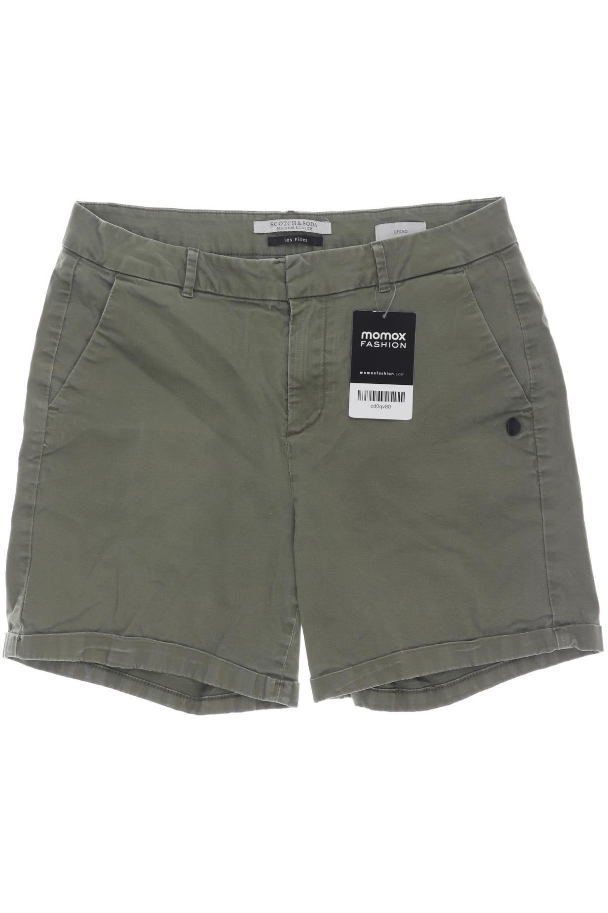 

Maison Scotch Damen Shorts, grün, Gr. 26