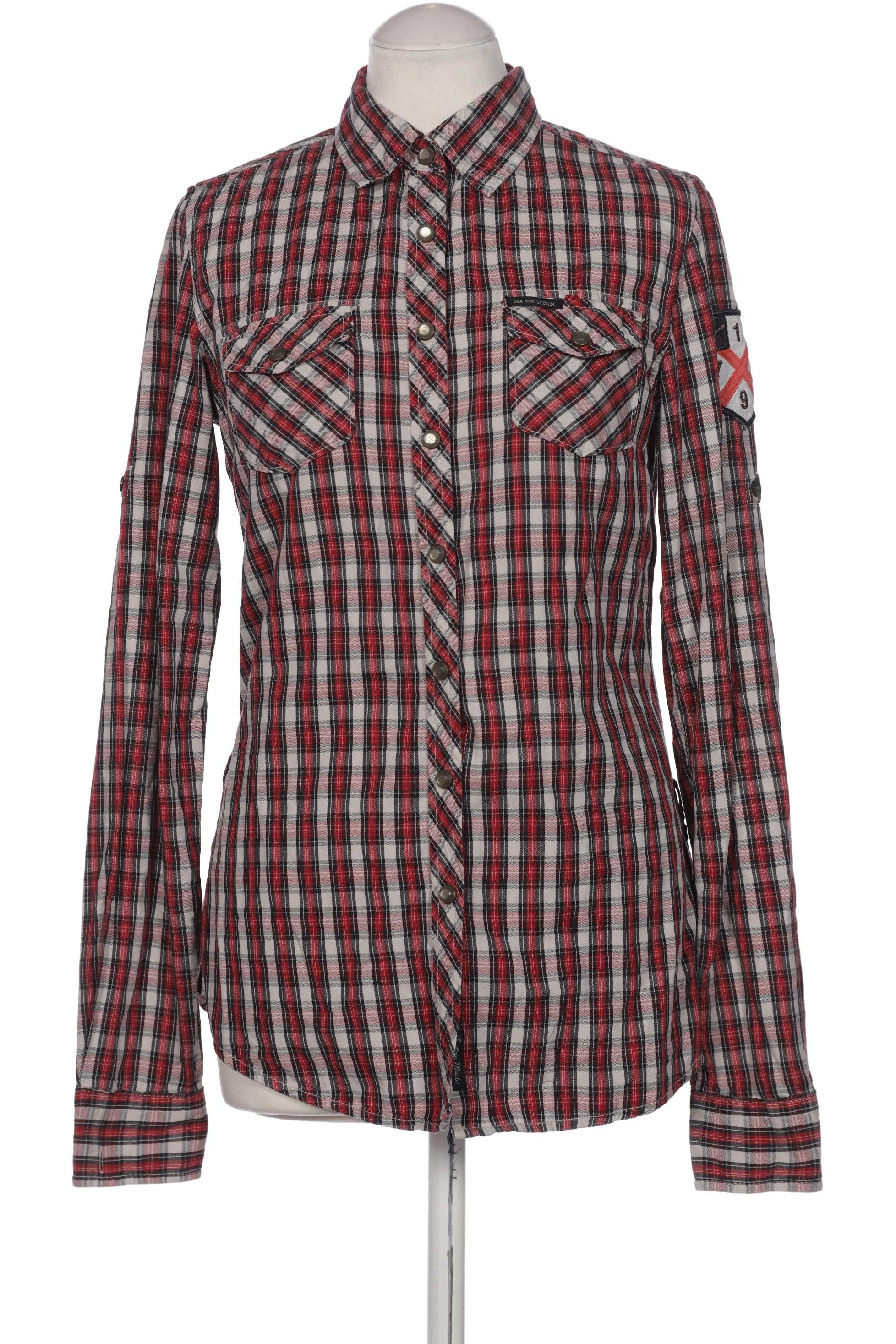 

Maison Scotch Damen Bluse, rot, Gr. 38