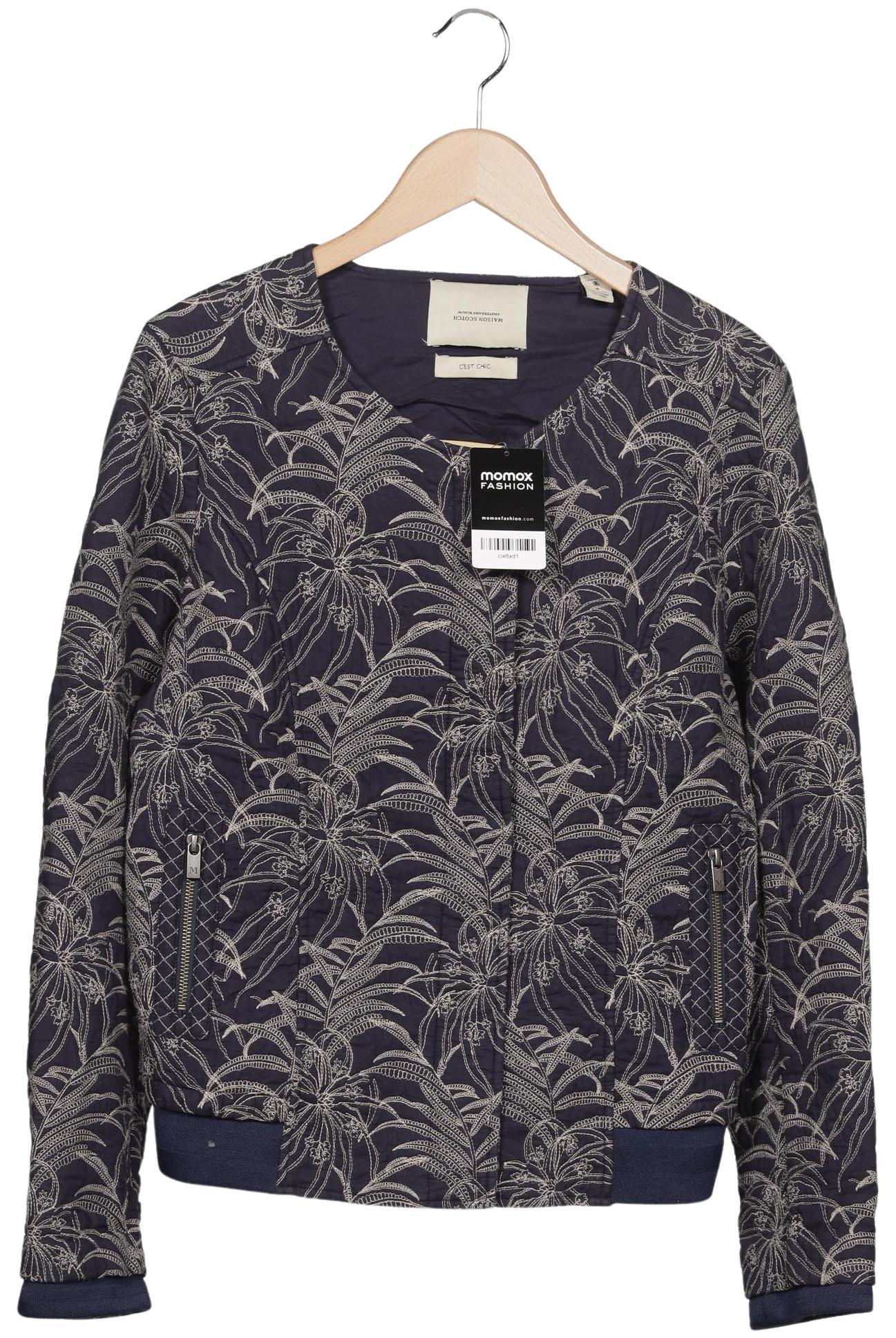 

Maison Scotch Damen Jacke, marineblau, Gr. 42