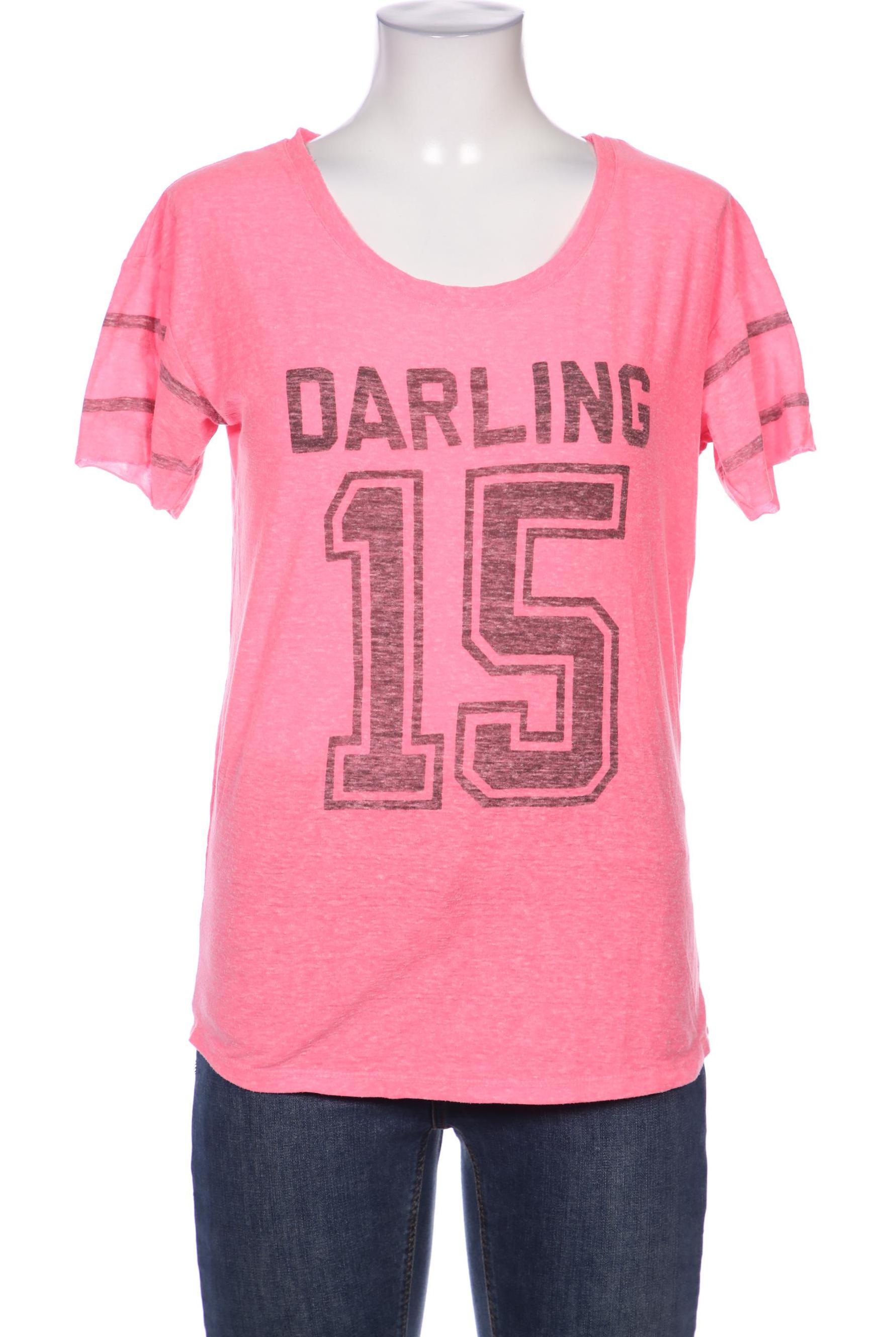 

Maison Scotch Damen T-Shirt, pink, Gr. 36