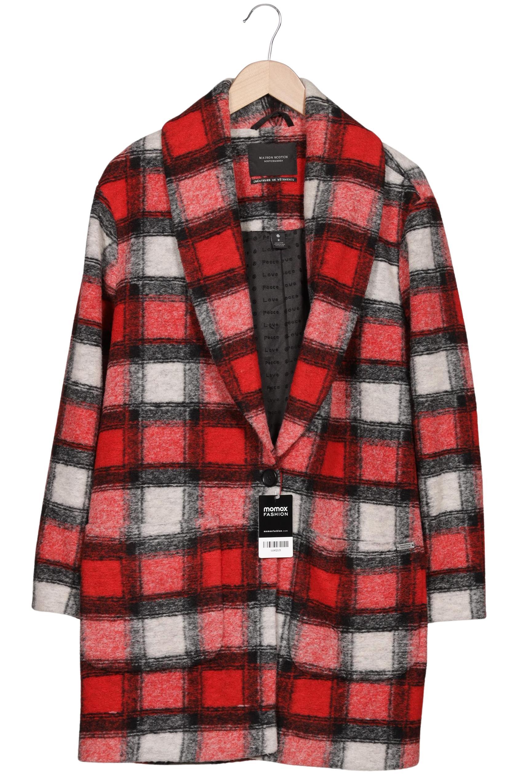 

Maison Scotch Damen Mantel, mehrfarbig, Gr. 38