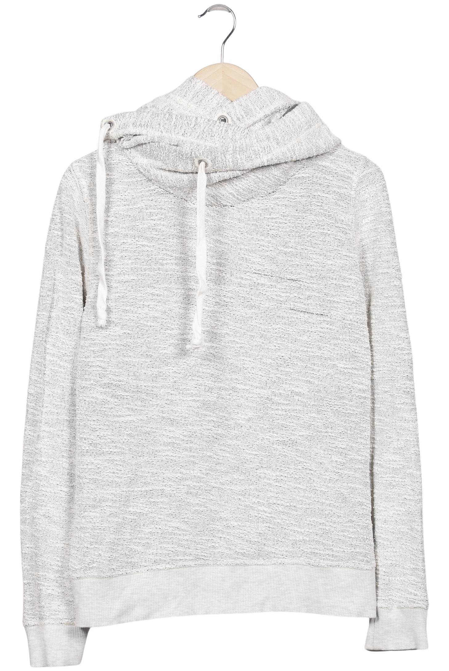 

Maison Scotch Damen Kapuzenpullover, grau, Gr. 38