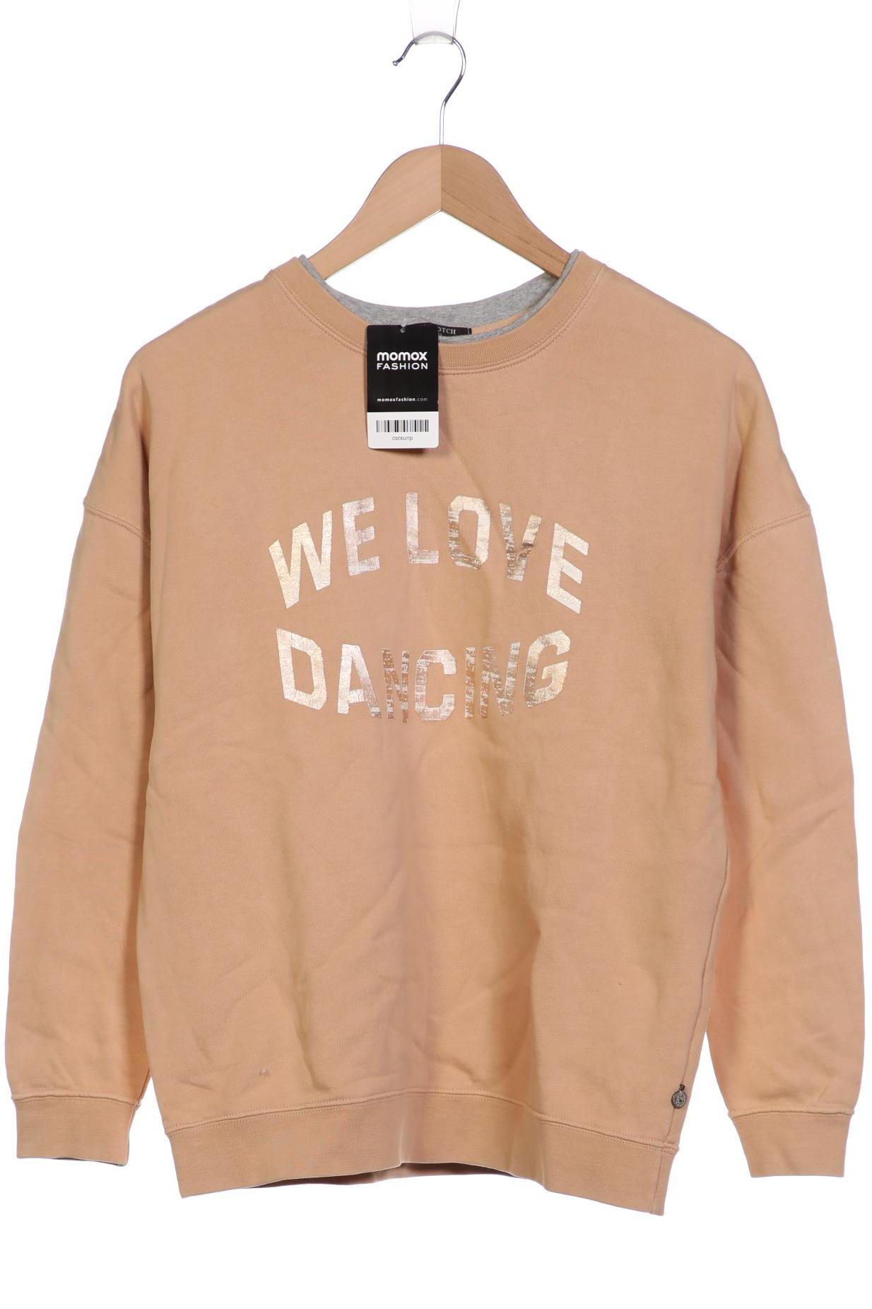 

Maison Scotch Damen Sweatshirt, beige, Gr. 34