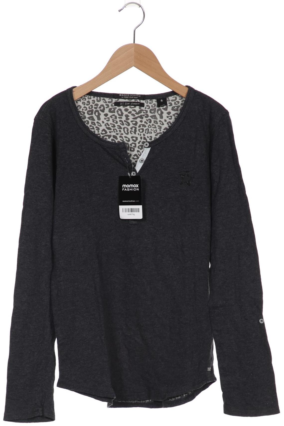 

Maison Scotch Damen Langarmshirt, grau