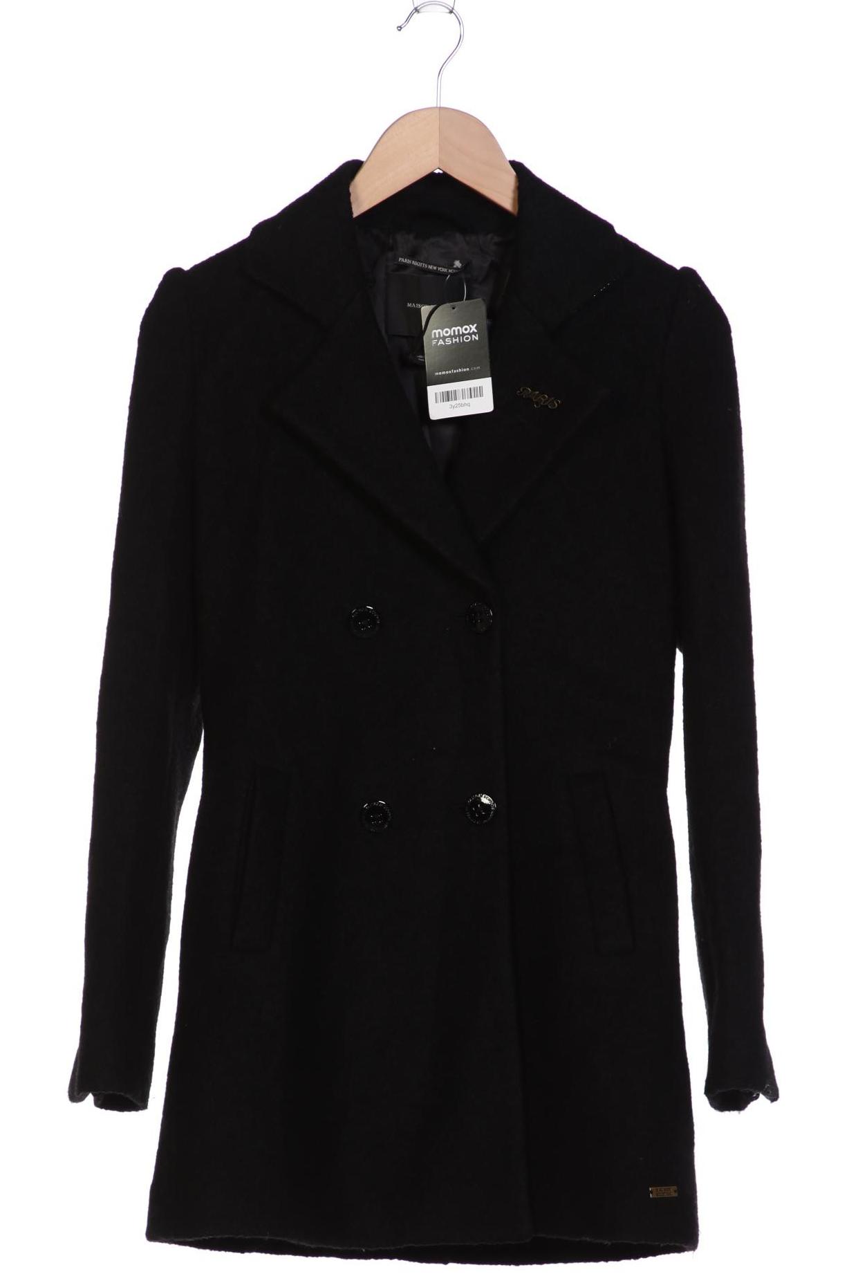 

Maison Scotch Damen Mantel, schwarz, Gr. 36