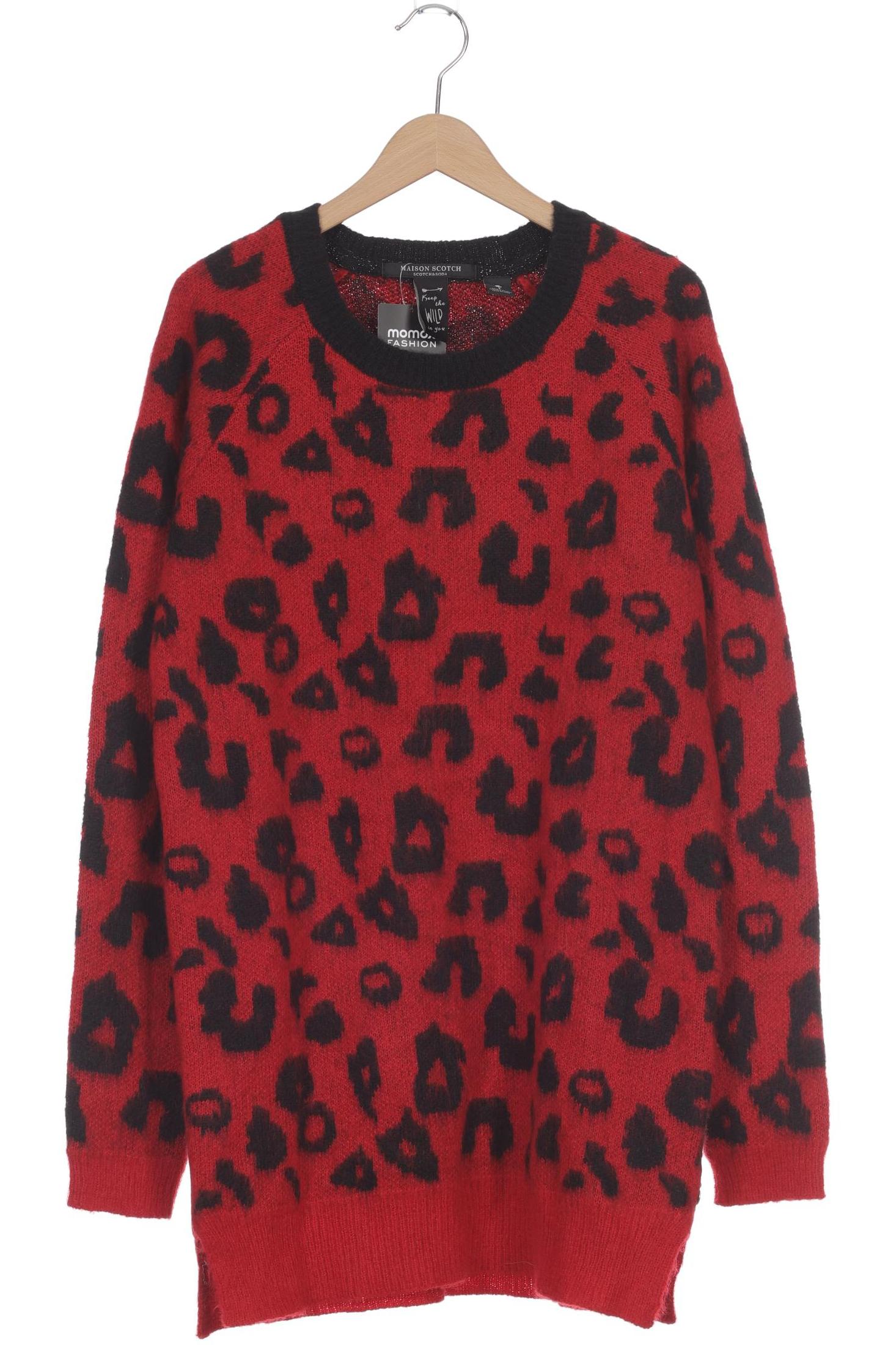 

Maison Scotch Damen Pullover, rot, Gr. 36