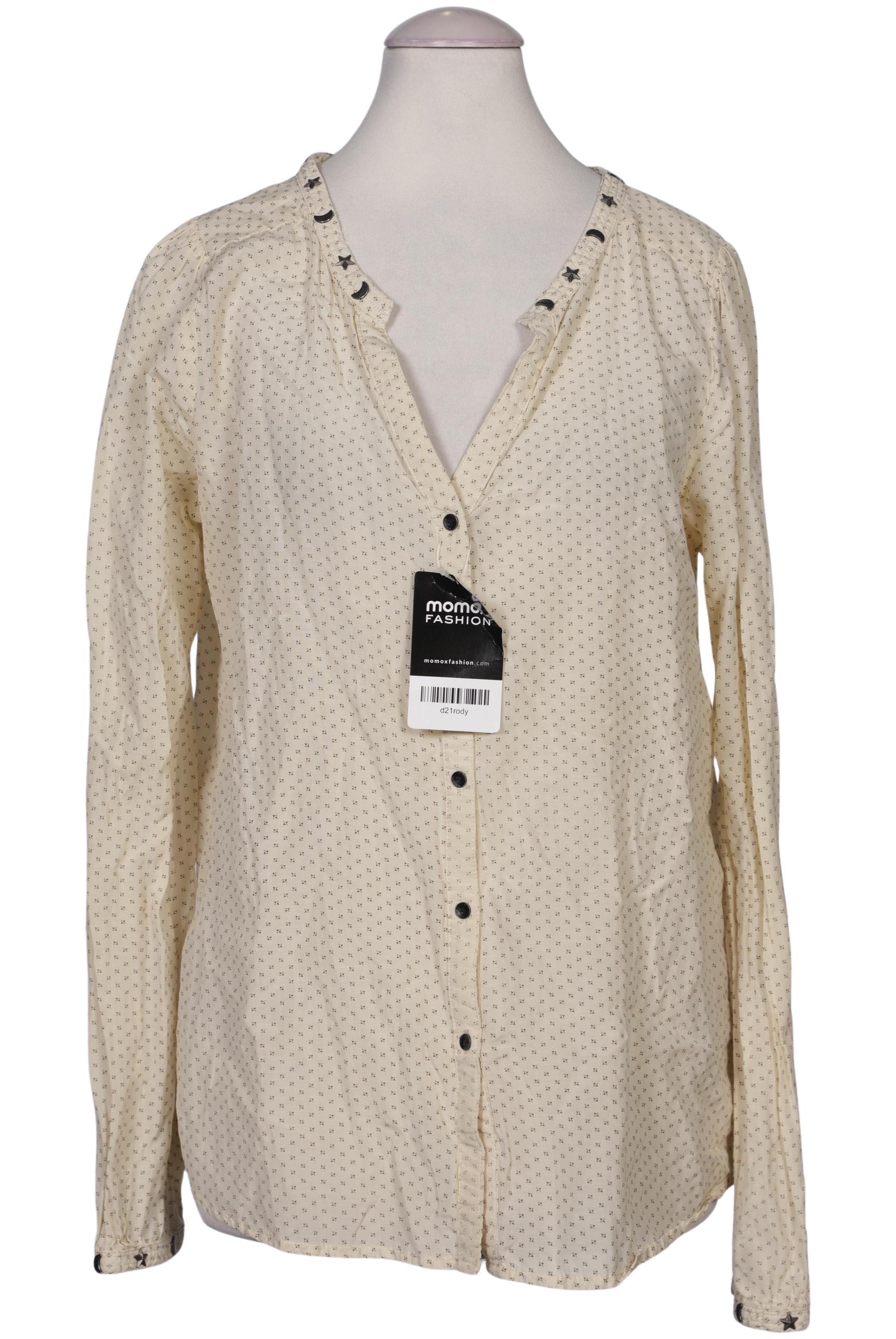 

Maison Scotch Damen Bluse, beige, Gr. 36