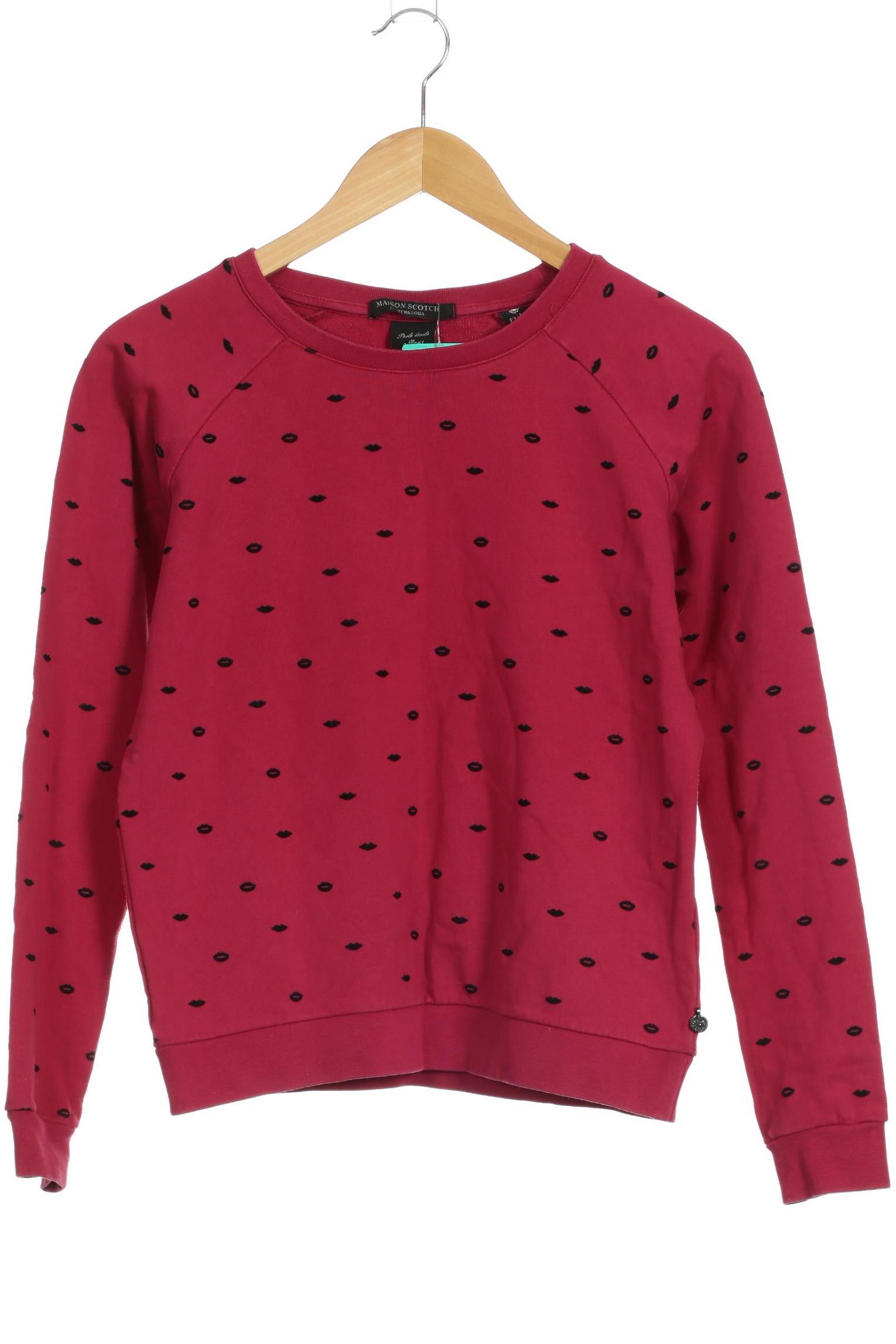 

Maison Scotch Damen Sweatshirt, pink, Gr. 38