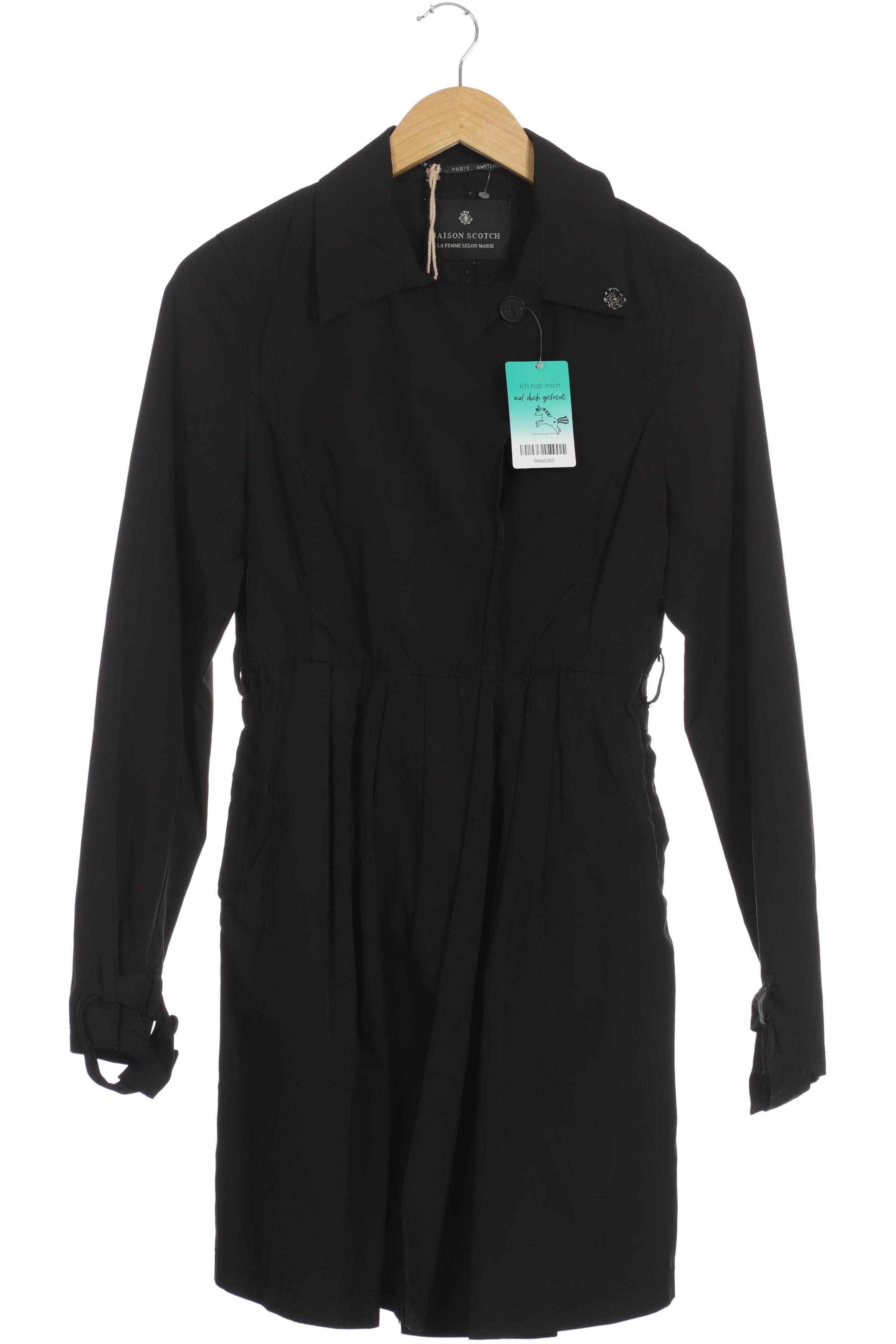 

Maison Scotch Damen Mantel, schwarz, Gr. 36