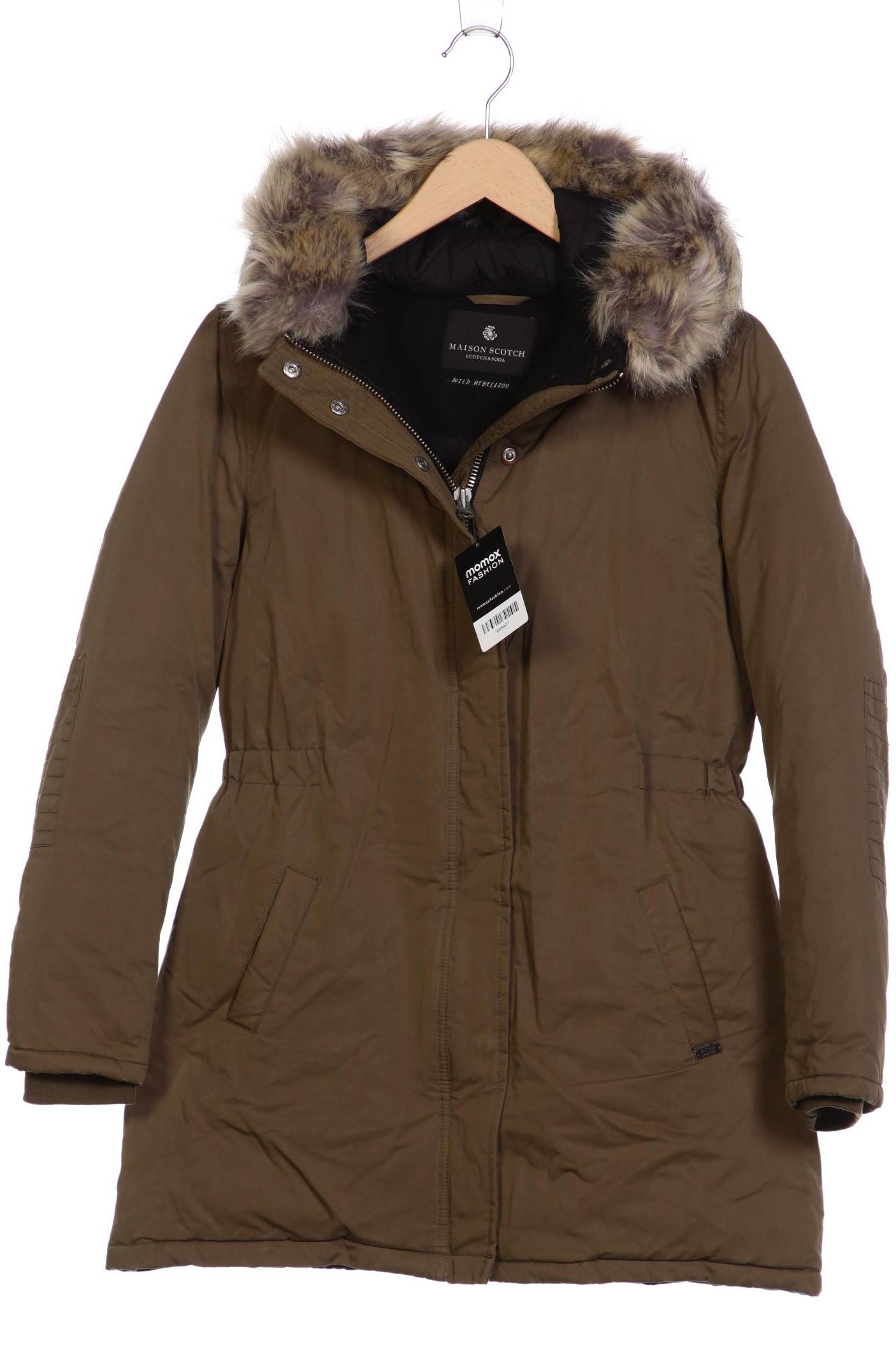 

Maison Scotch Damen Mantel, grün