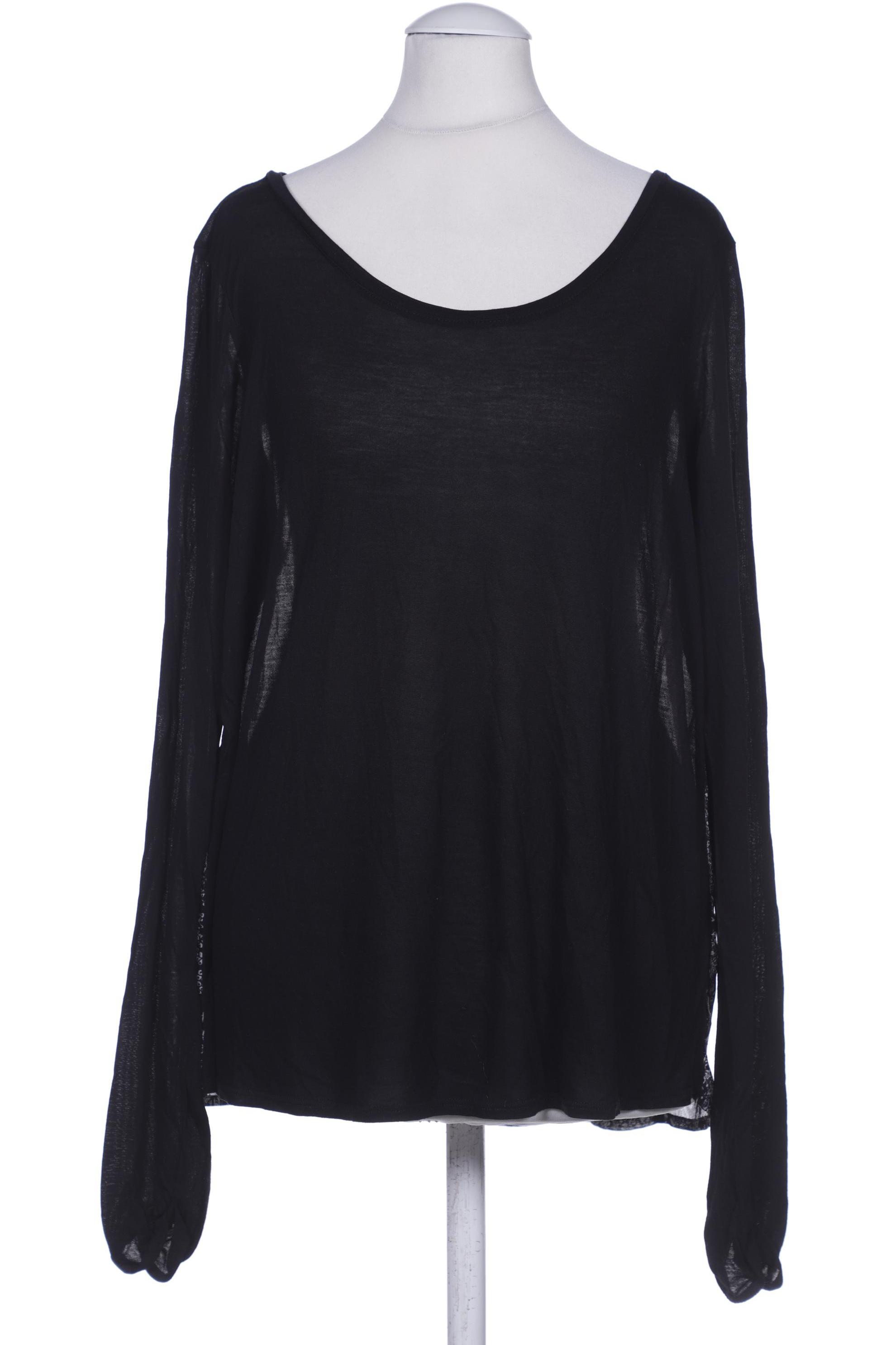 

Maison Scotch Damen Langarmshirt, schwarz, Gr. 36