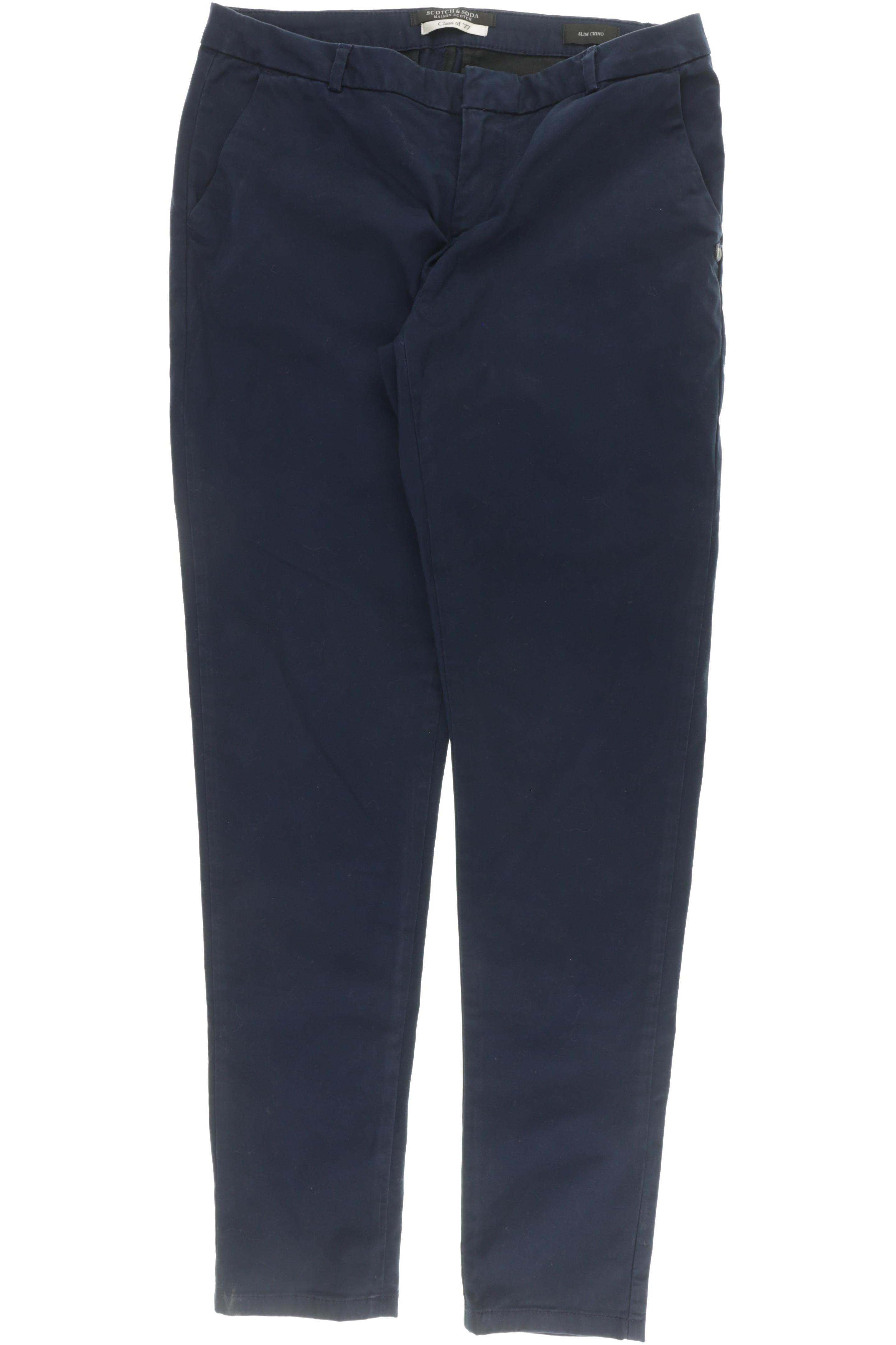 

Maison Scotch Damen Stoffhose, blau, Gr. 28