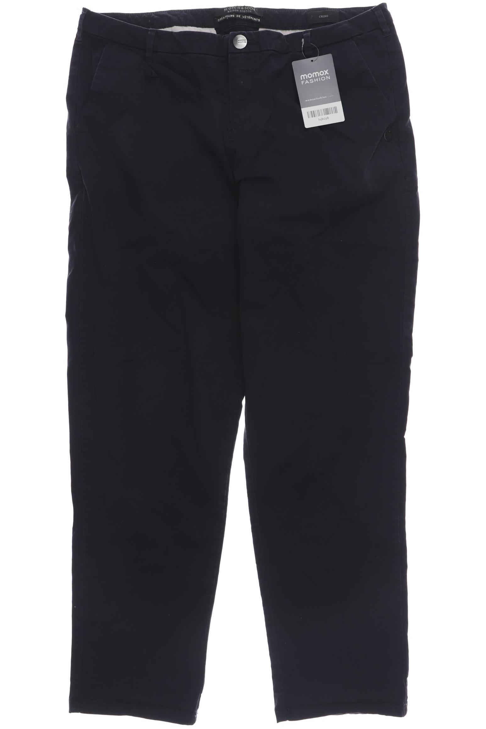 

Maison Scotch Damen Stoffhose, marineblau, Gr. 38