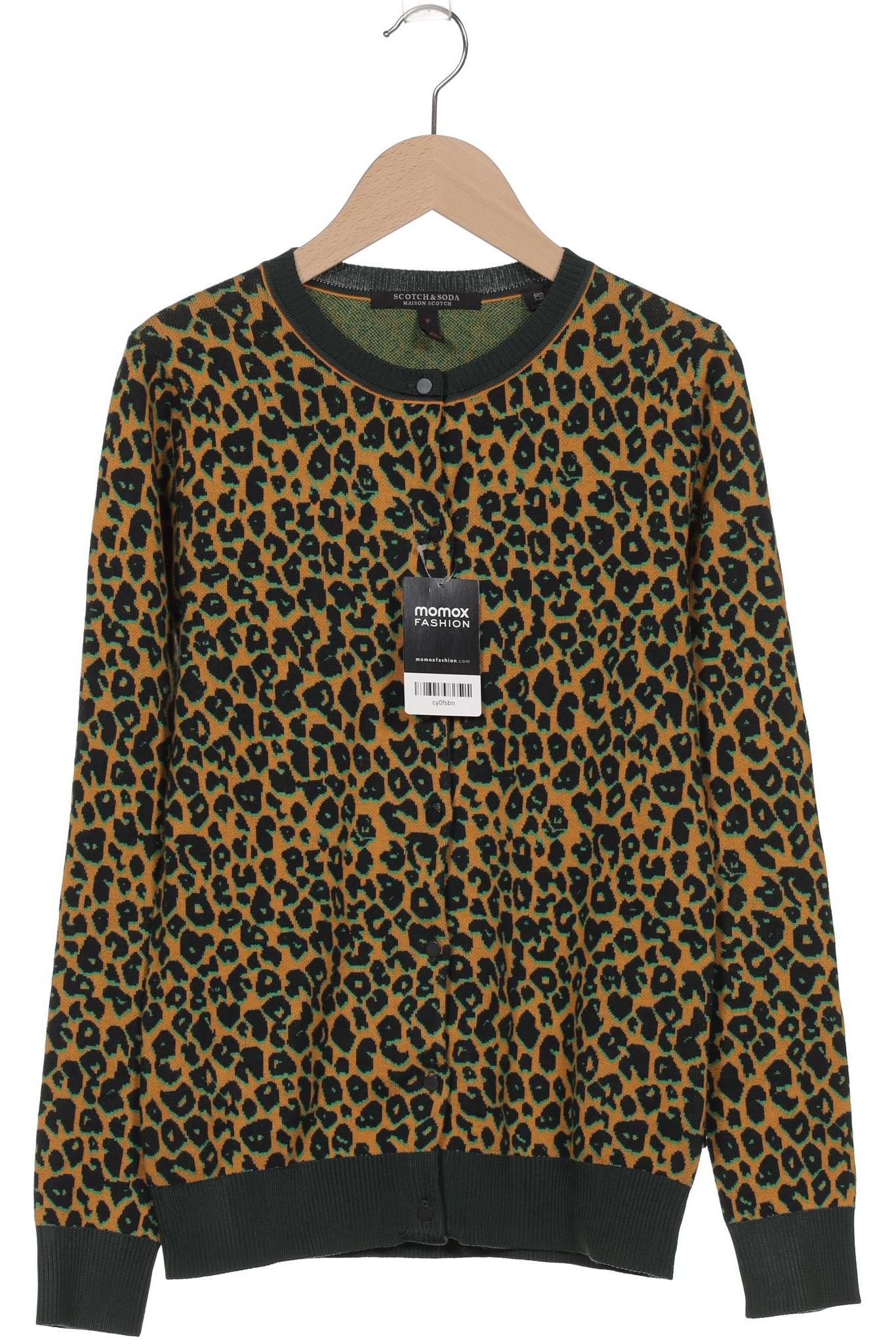 

Maison Scotch Damen Strickjacke, grün, Gr. 34